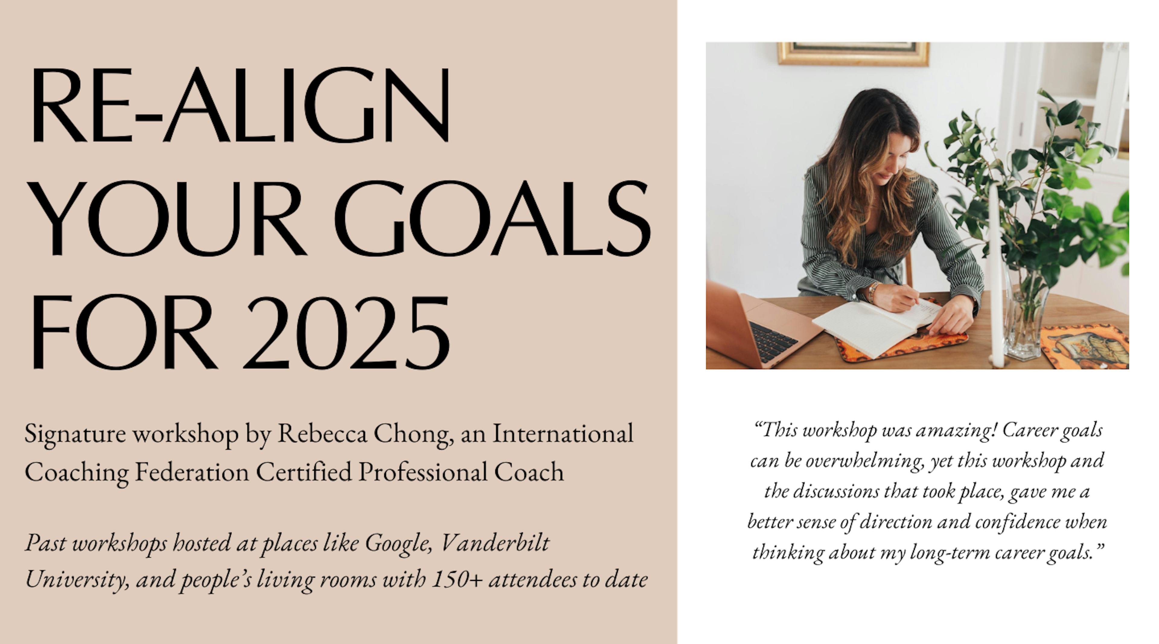 Re-Align for 2025: Vision and Goals Workshop