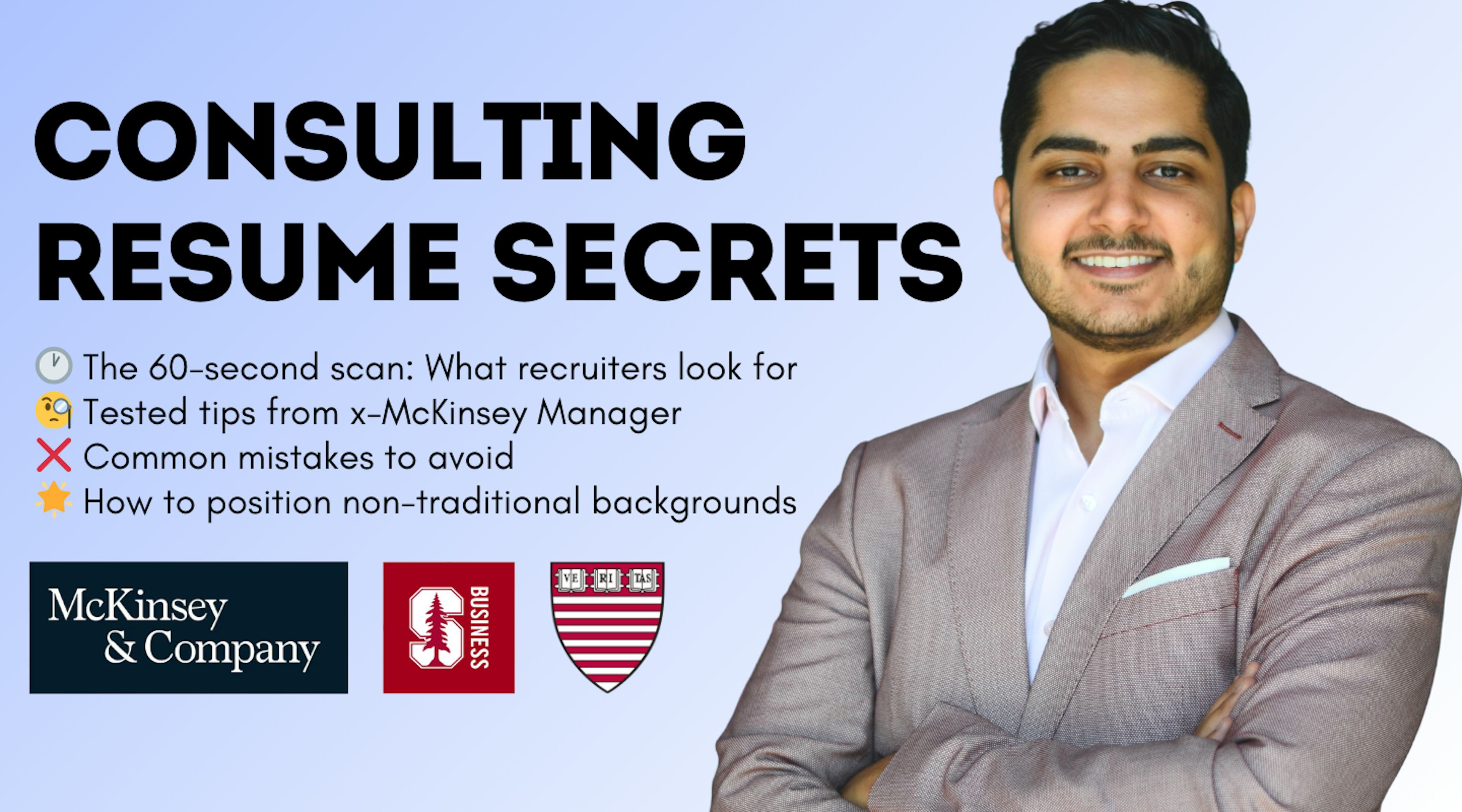 Make Your Resume Shine for MBB Recruiting | 1000+ Resumes Reviewed 