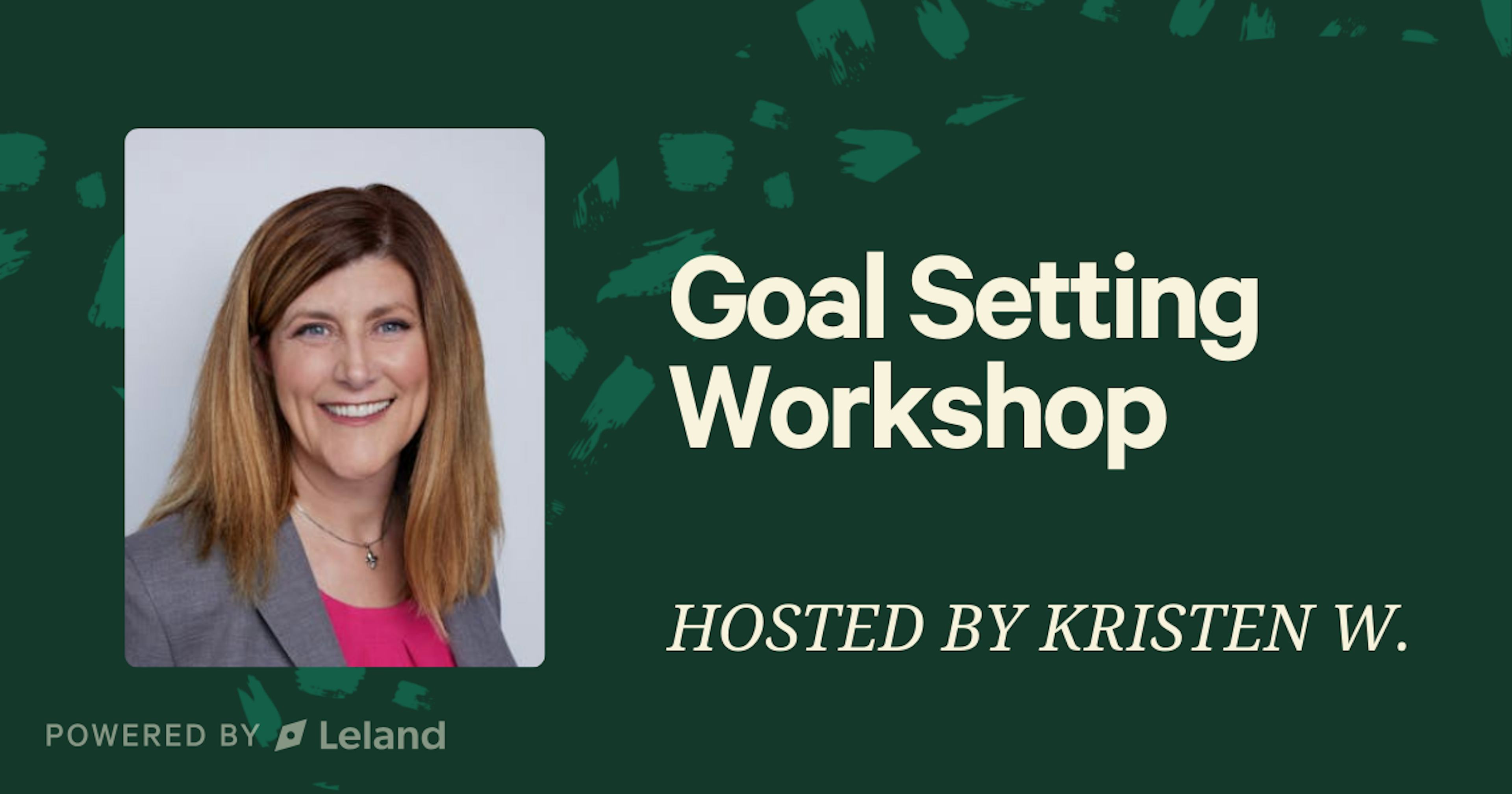 Goal Setting Workshop