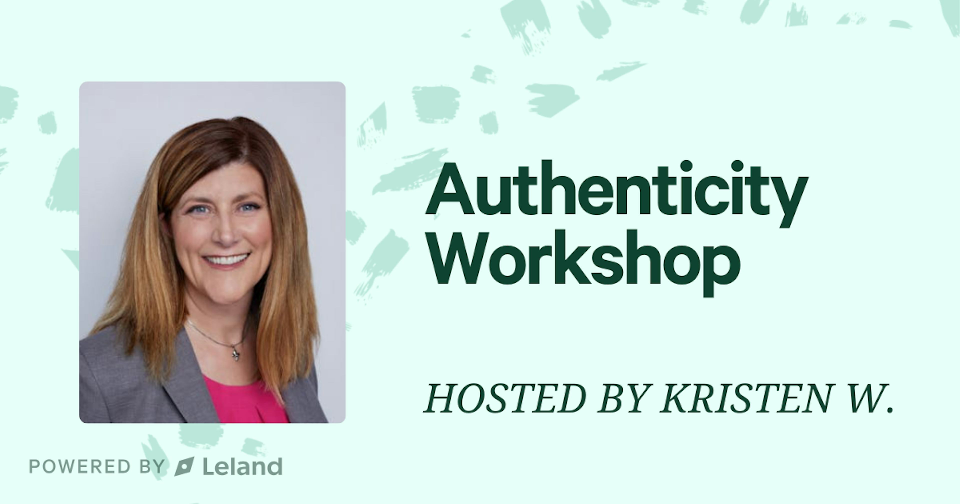 Authenticity Workshop