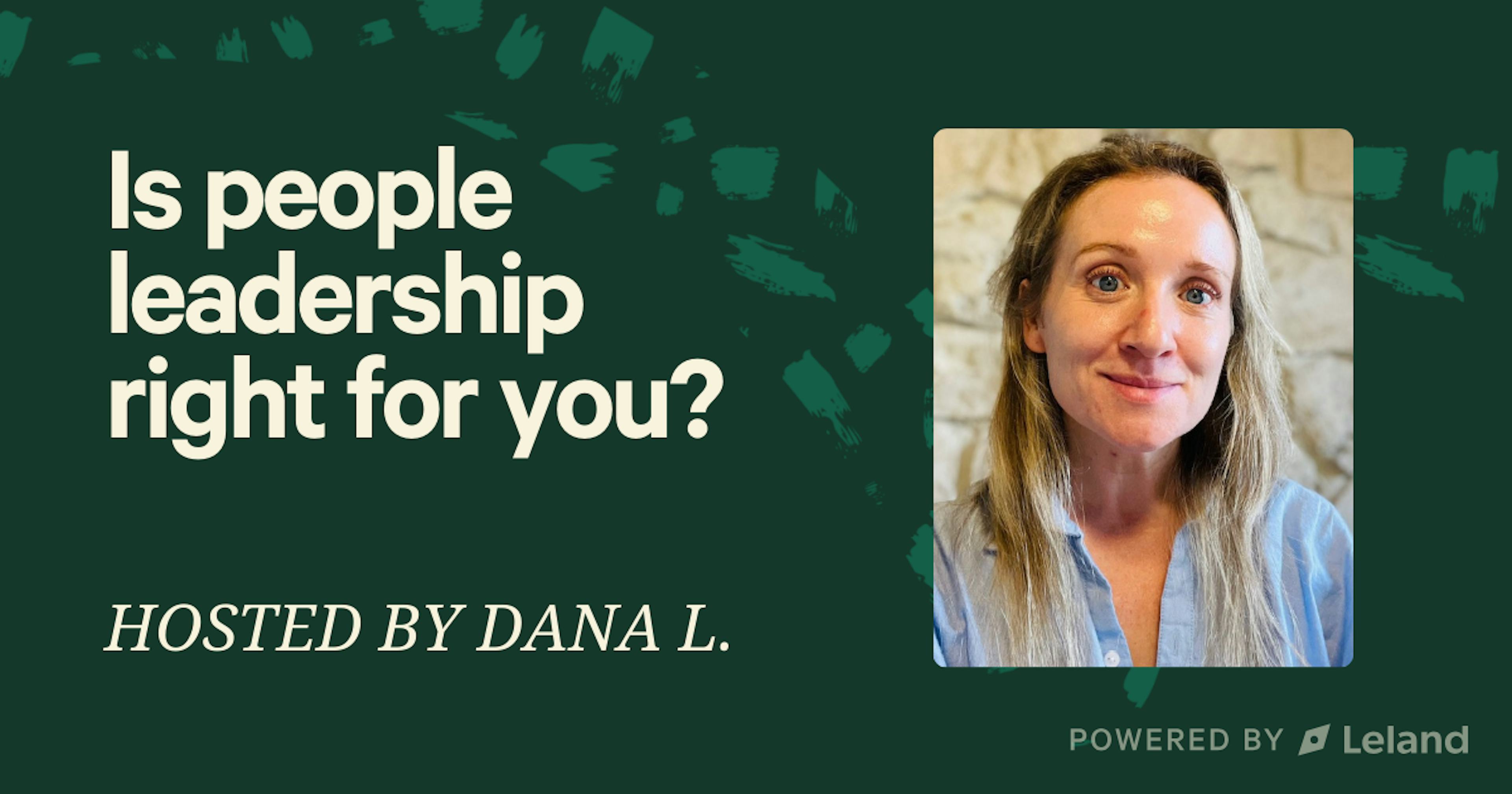 Is People Leadership Right For You?