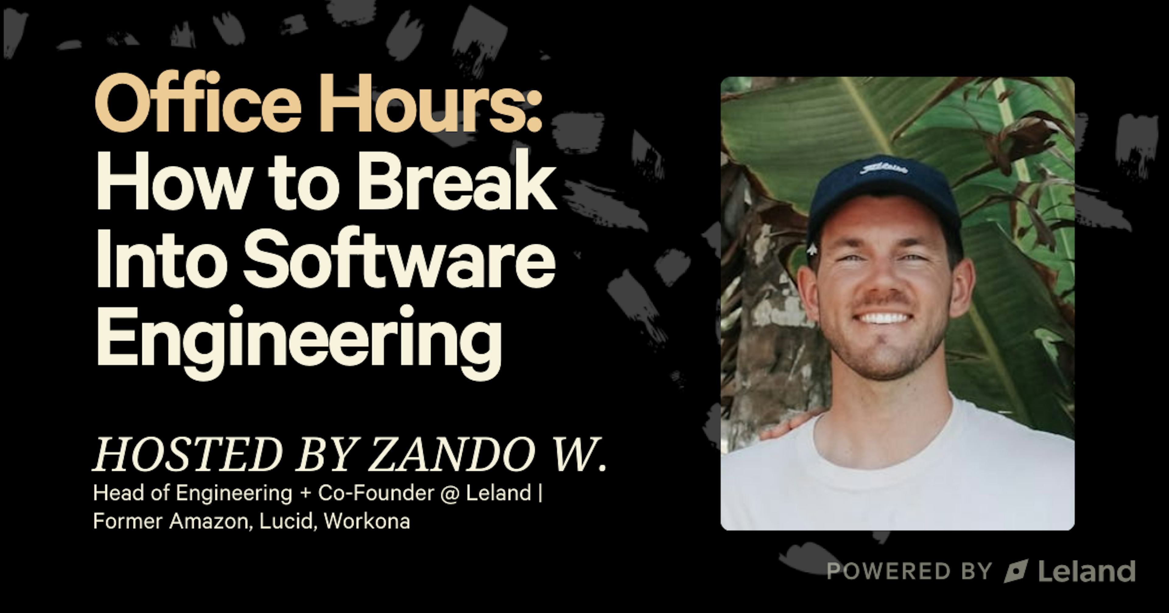 Office Hours: How to Break Into Software Engineering