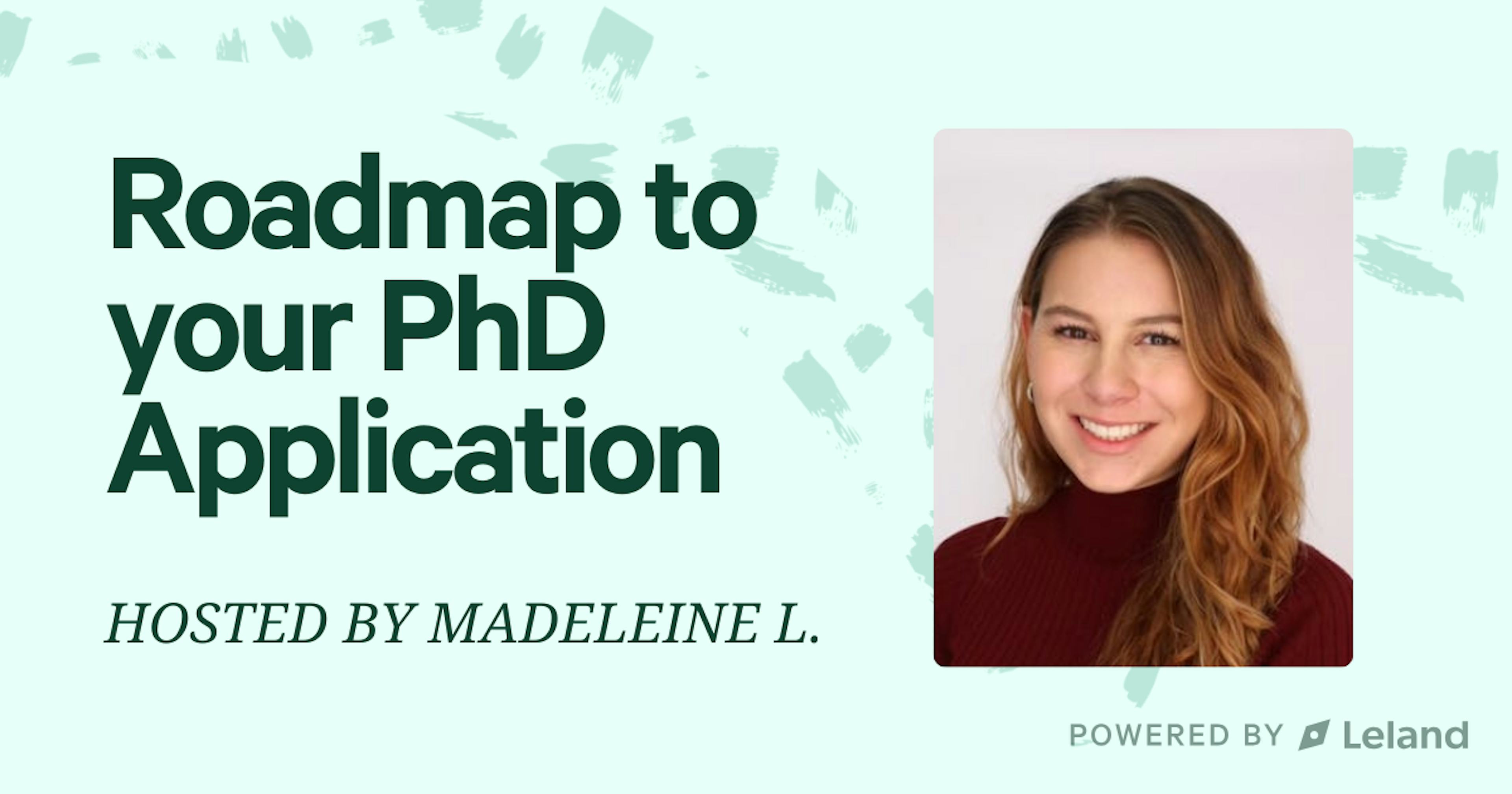 Roadmap to Your PhD Application