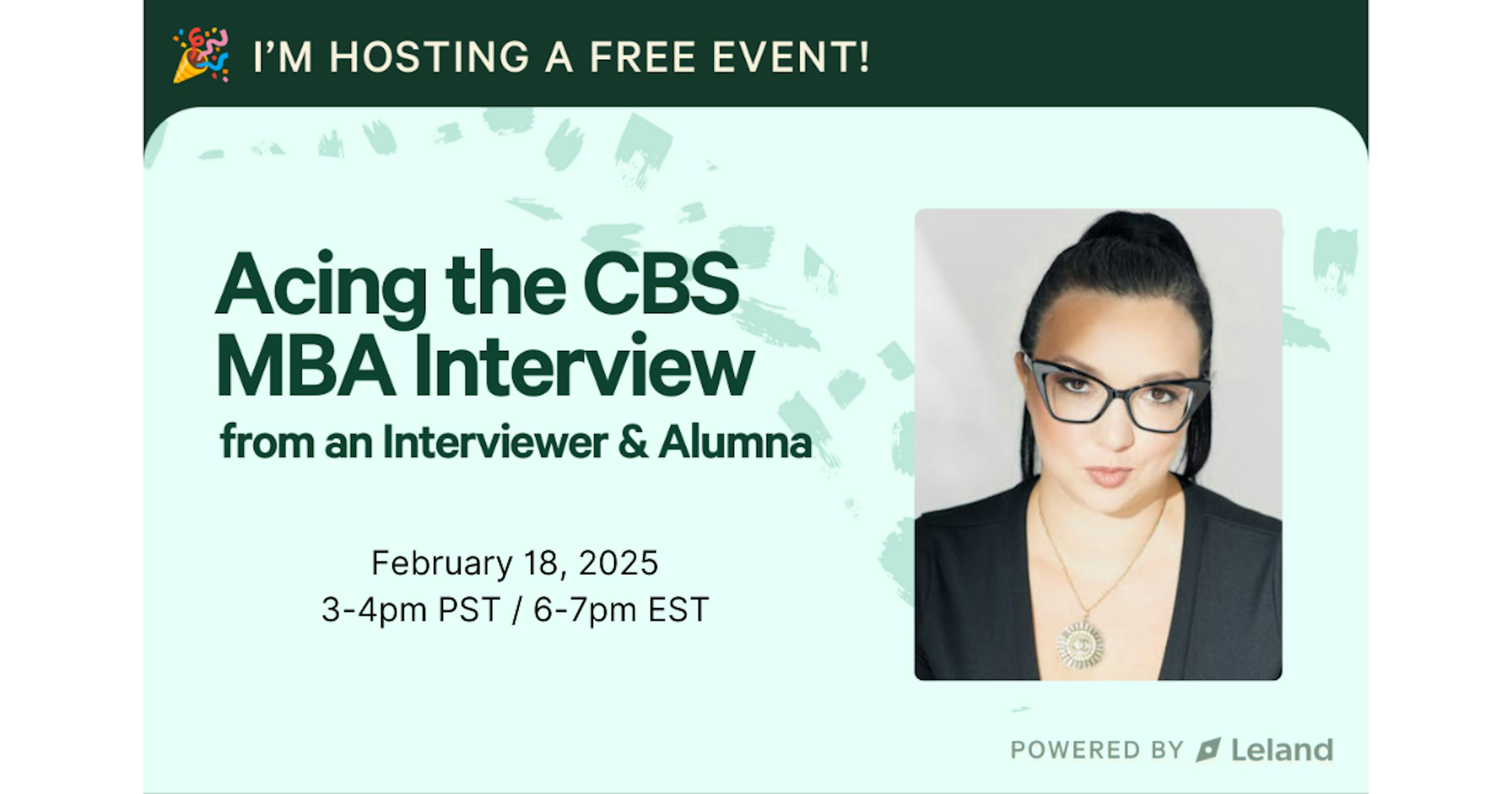 Acing the CBS Interview - from an Interviewer & Alumna