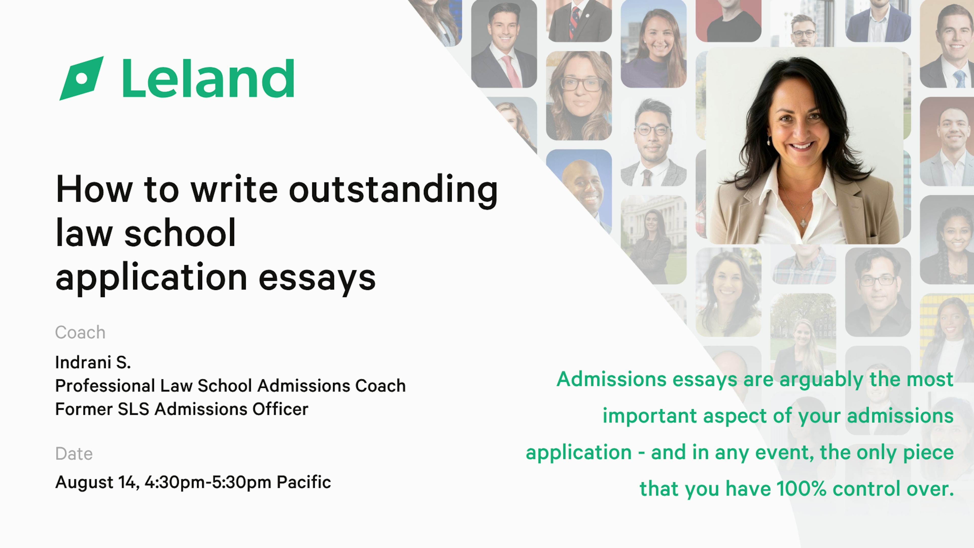 How To Write Outstanding Law School Application Essays