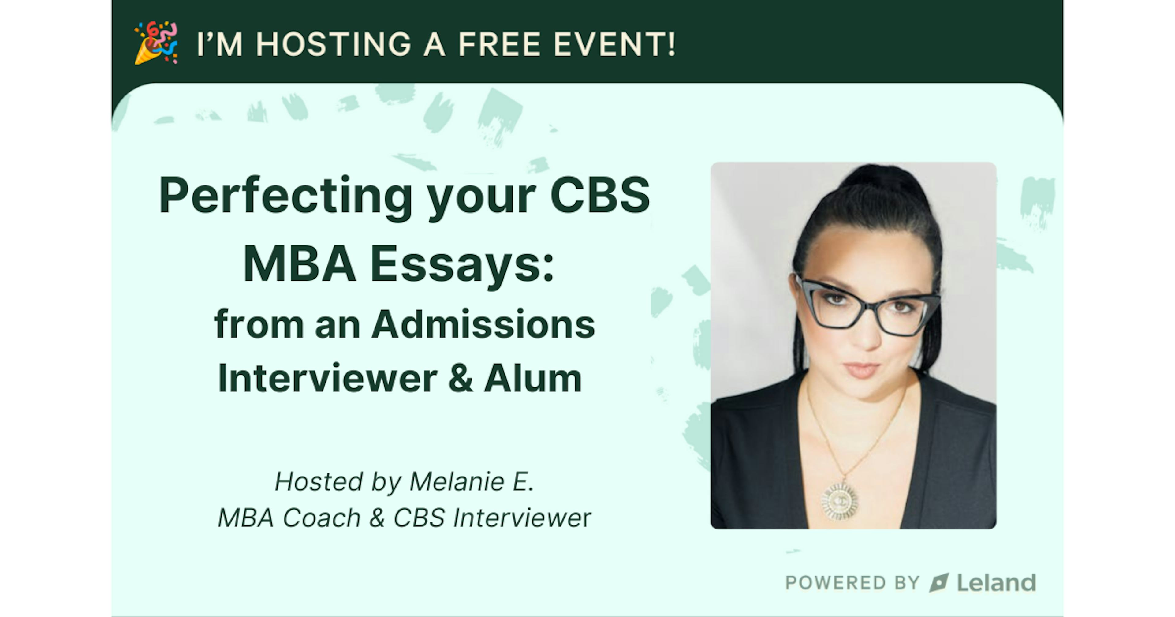 Perfecting your CBS MBA Essays - from an Admissions Interviwer & Alum