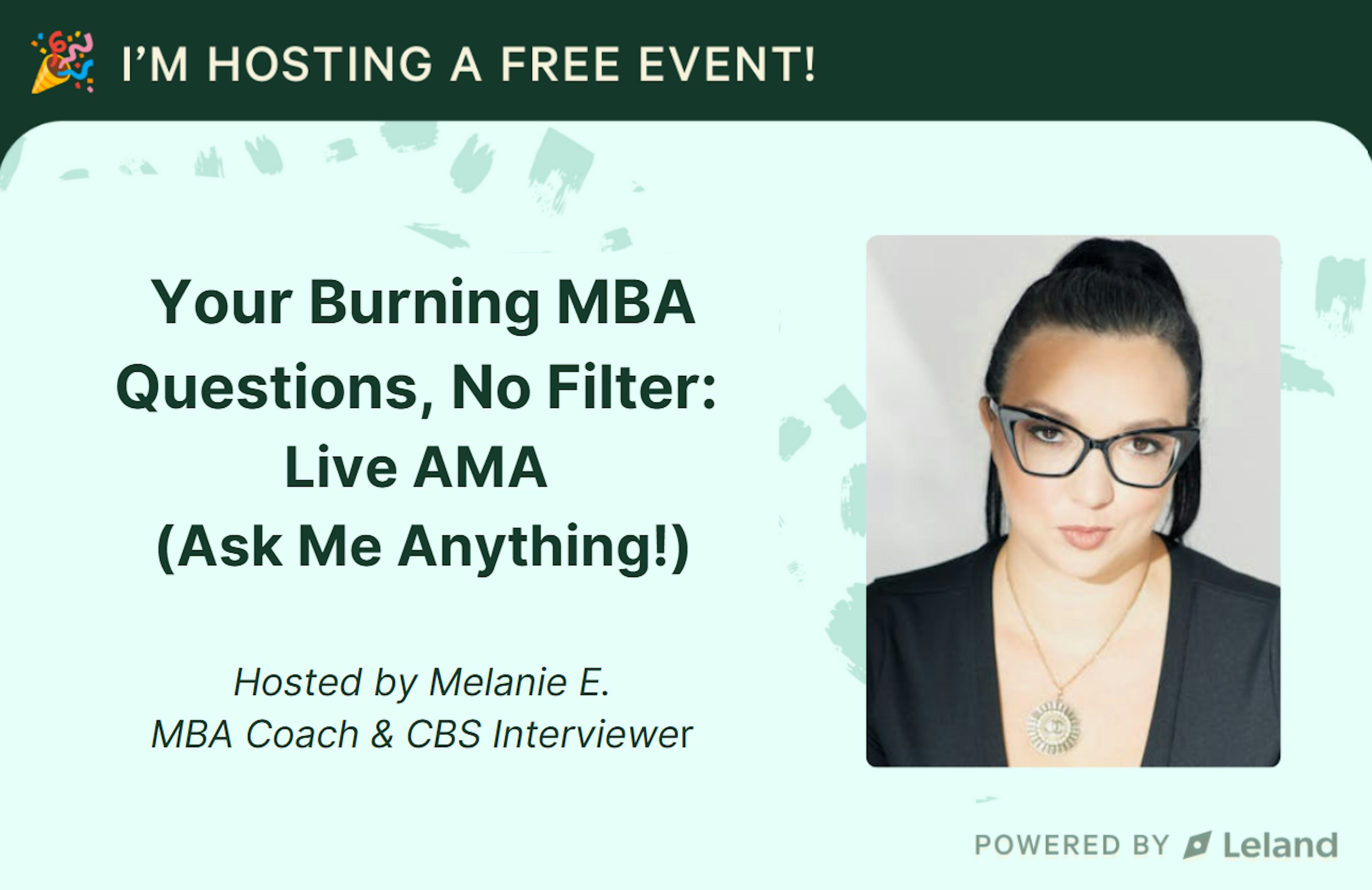 Your Burning MBA Questions: Live AMA (Ask Me Anything!)