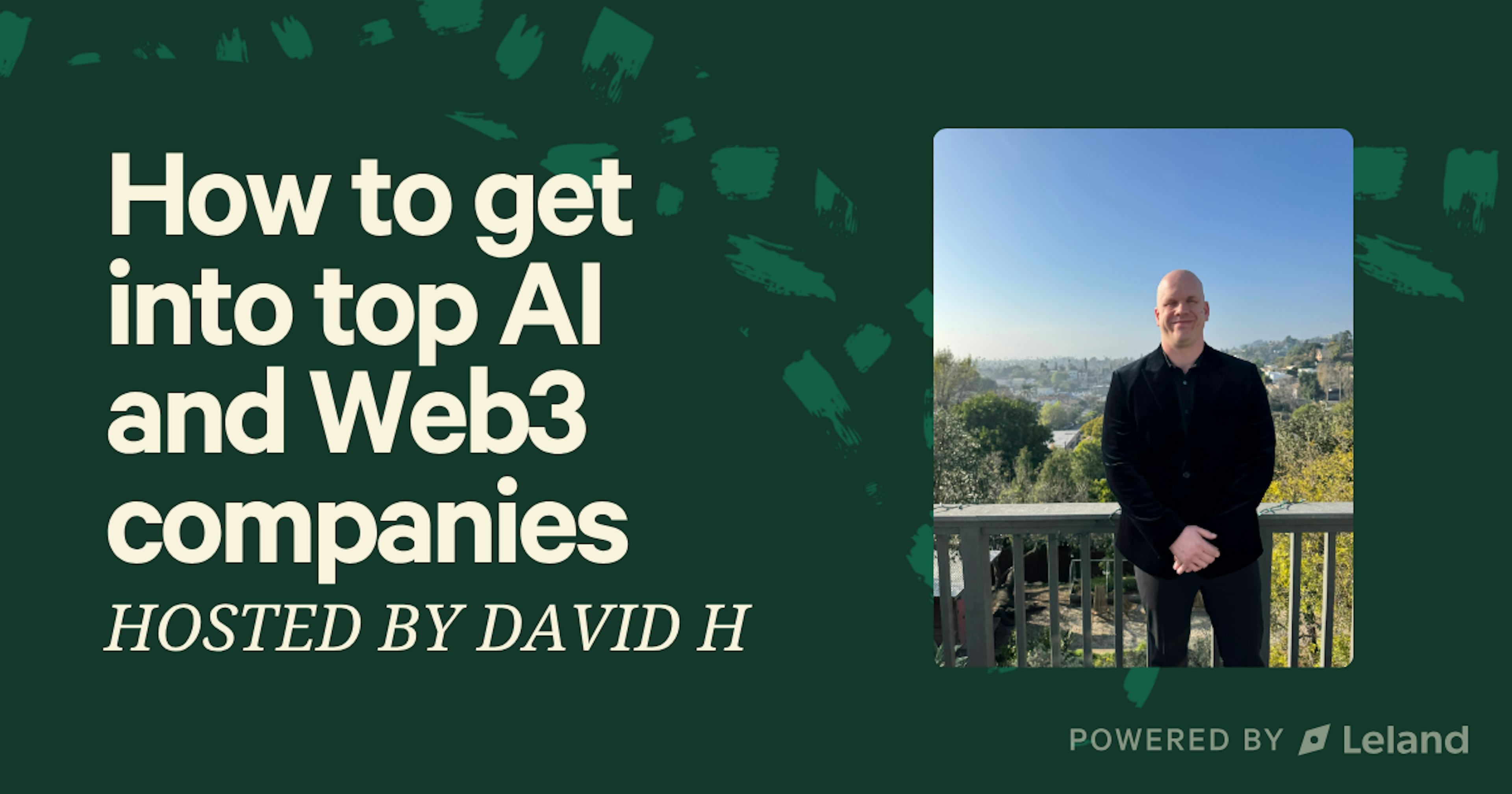 How to get into the top AI and Web3 companies