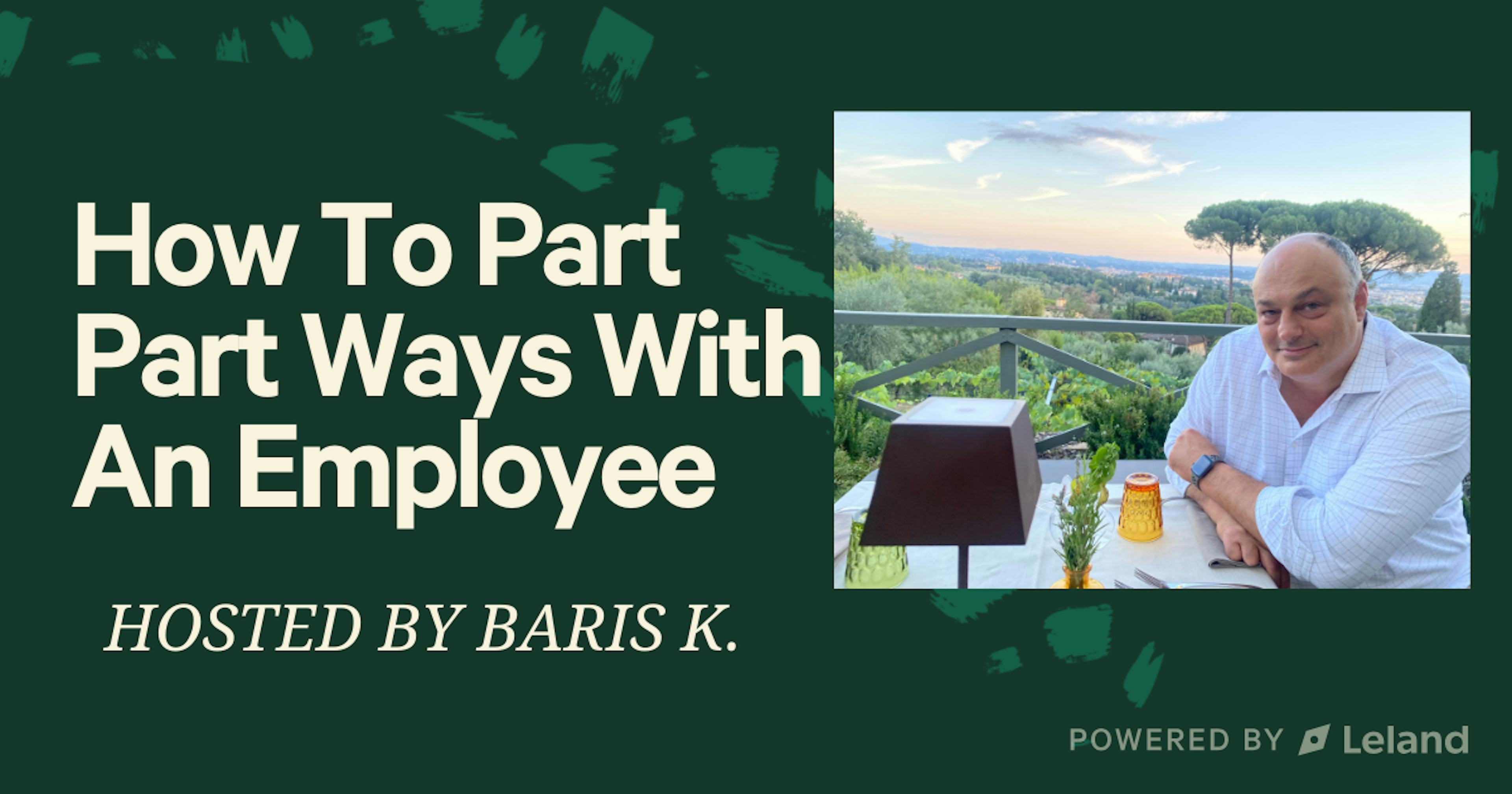 How To Part Ways With An Employee