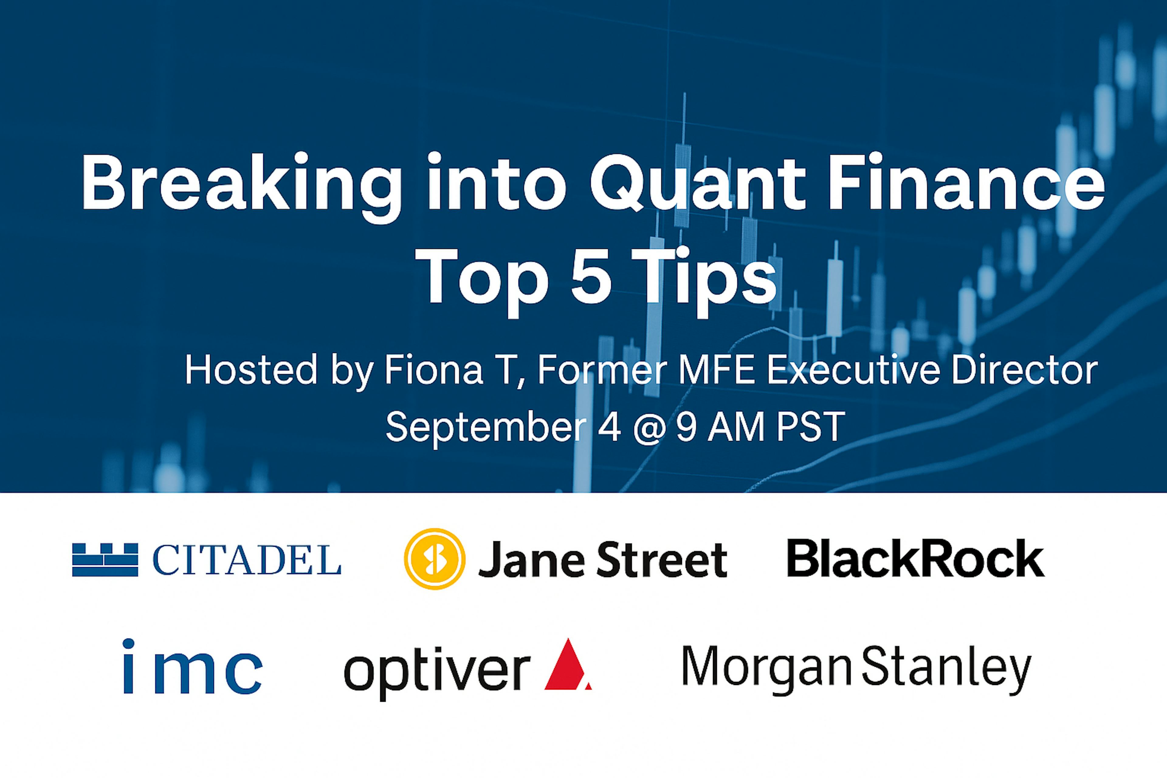Breaking Into Quant Finance - Top 5 Tips