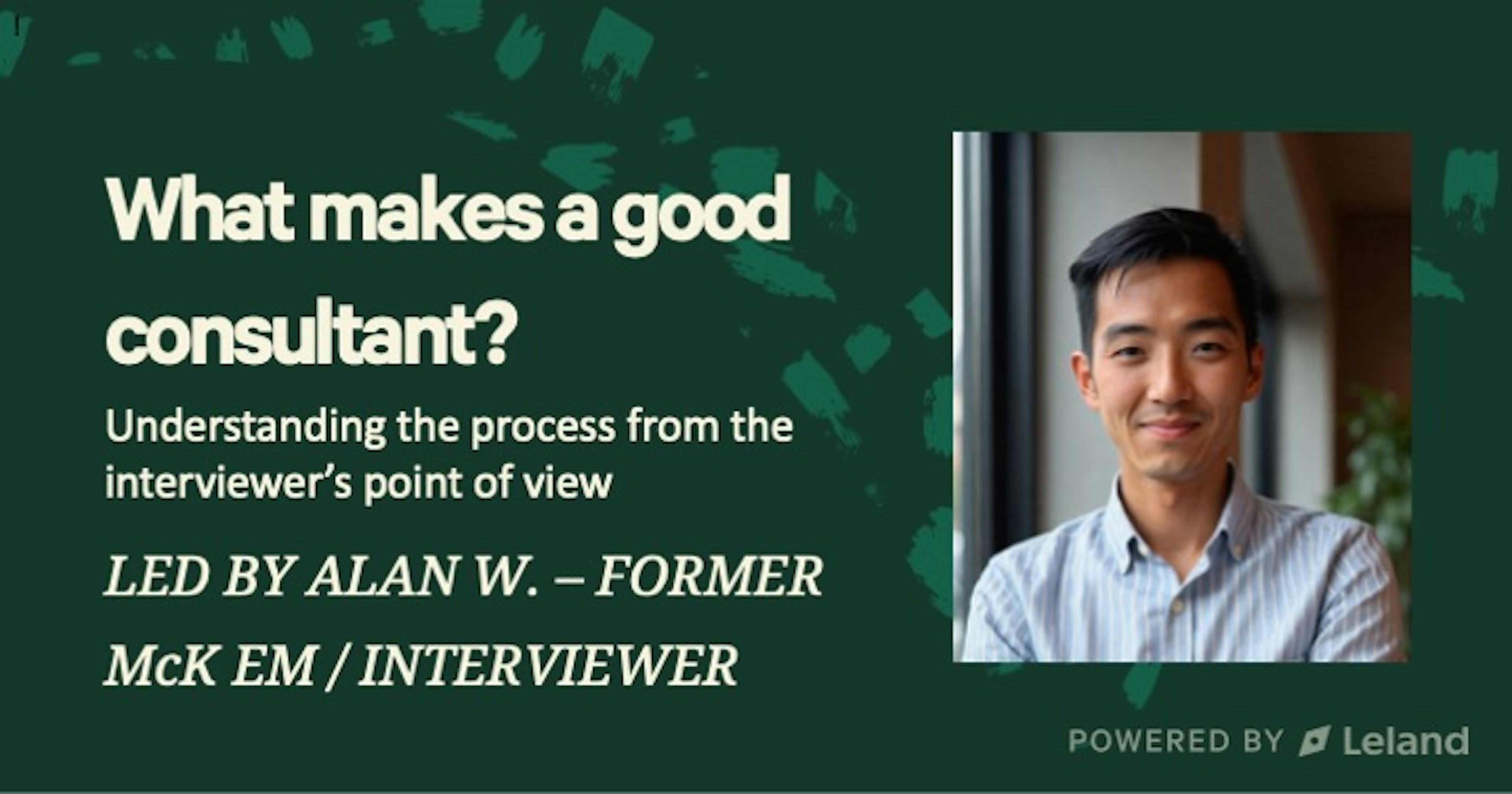What makes a good consultant?