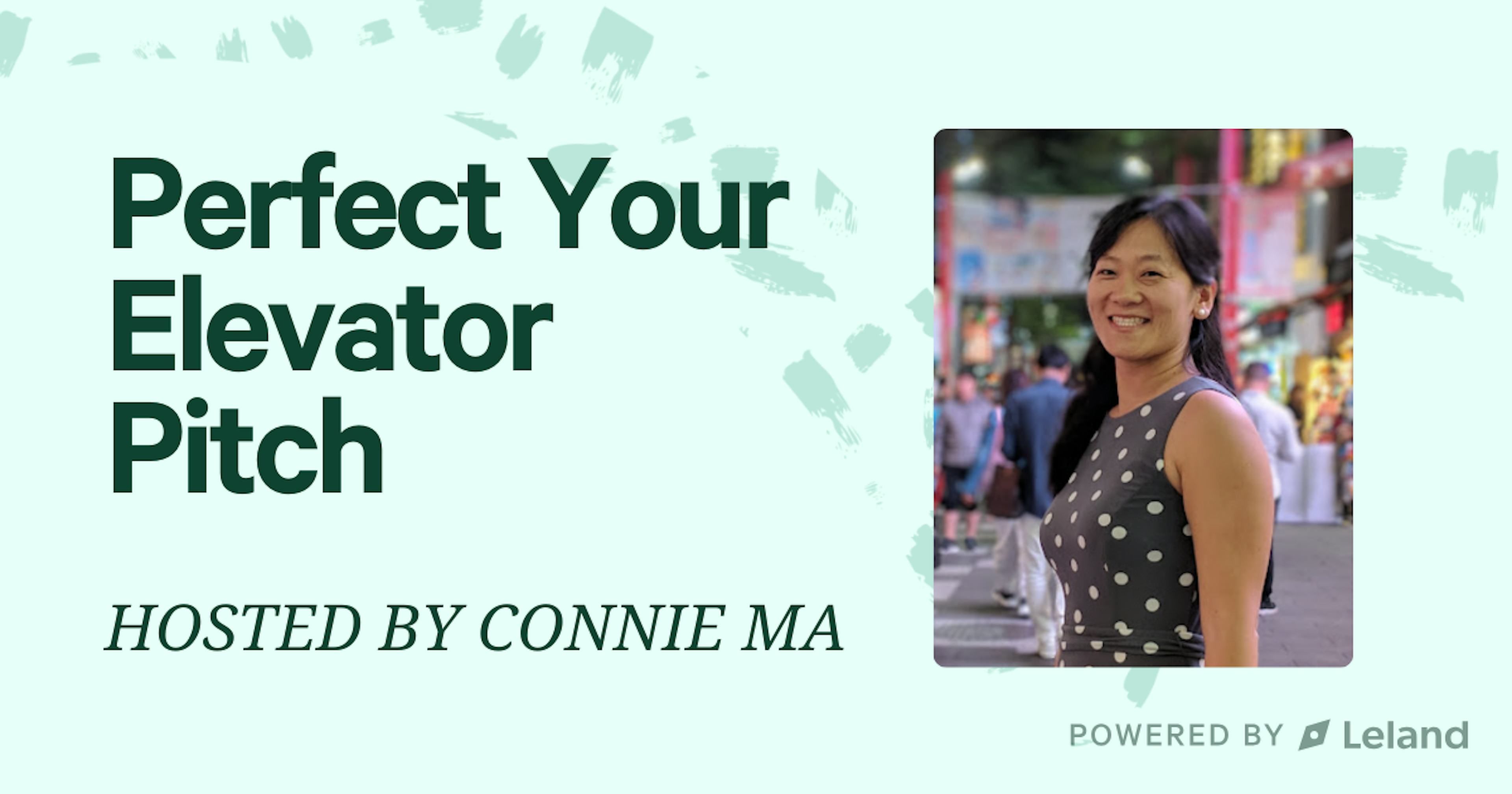 Perfect Your Elevator Pitch