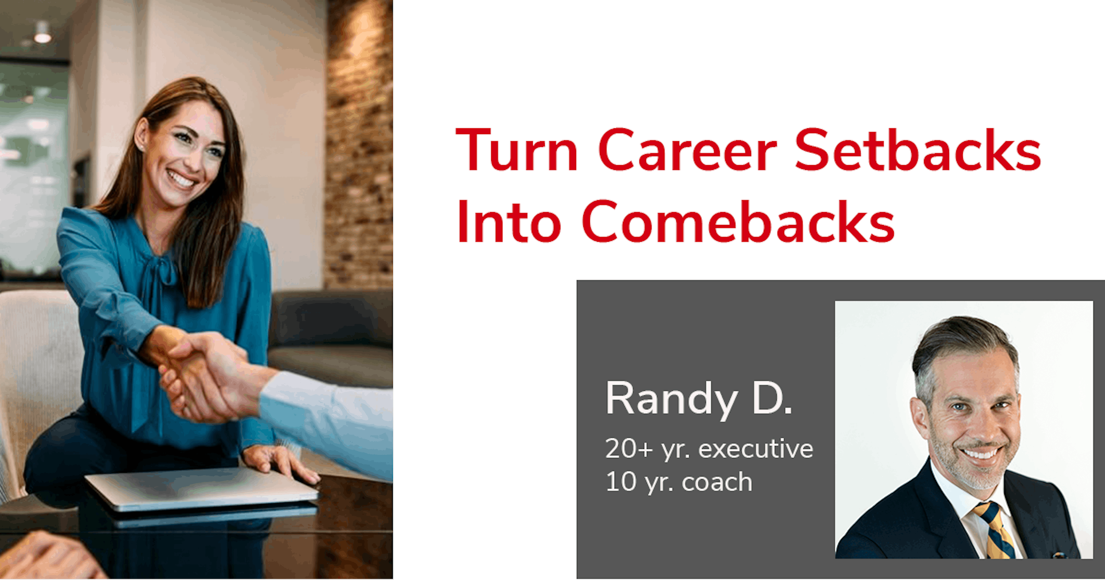 The Next Chapter: Turning Setbacks into Career Comebacks