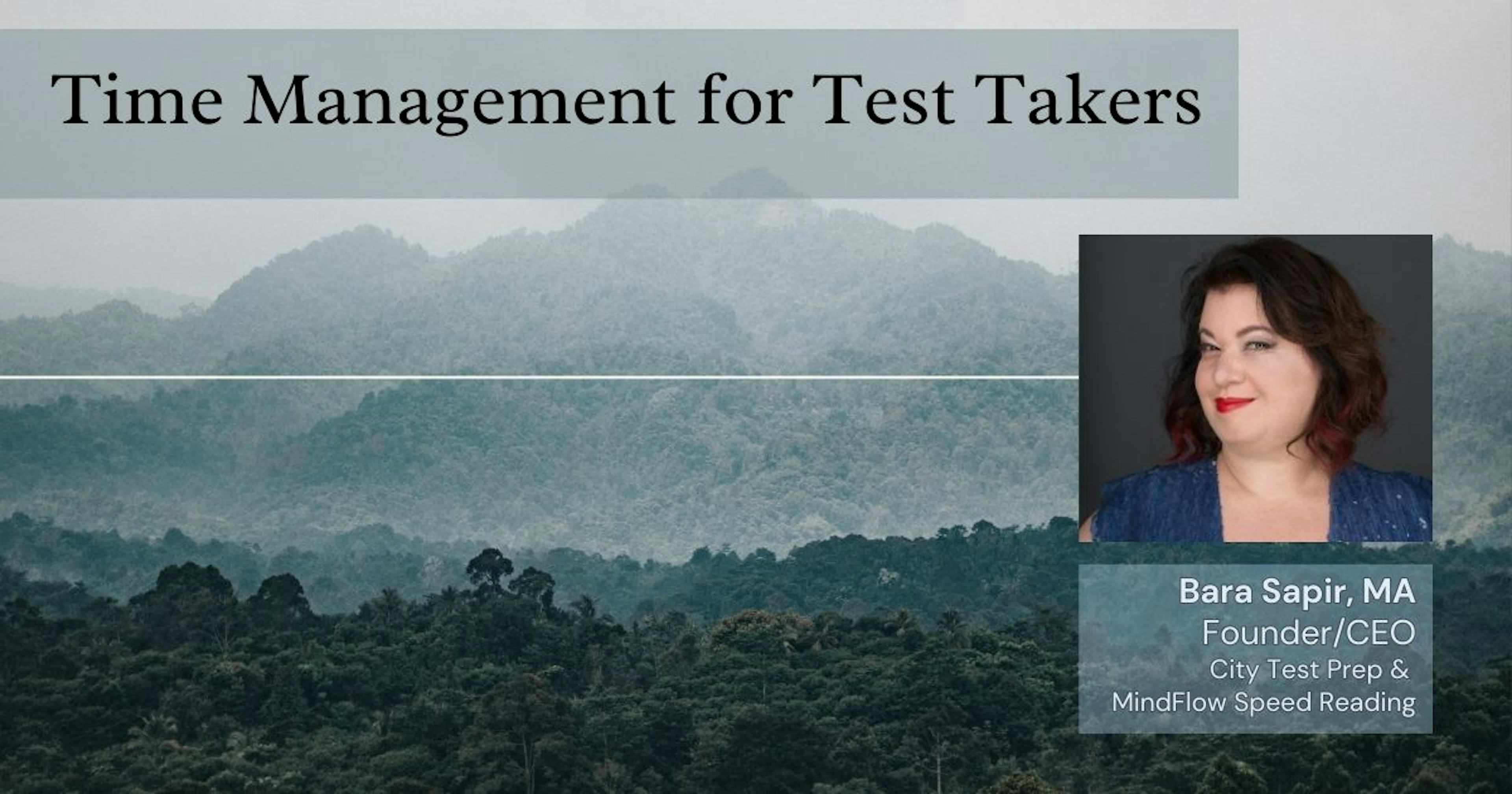 Time Management for Test Takers: Read up to 5x Faster!