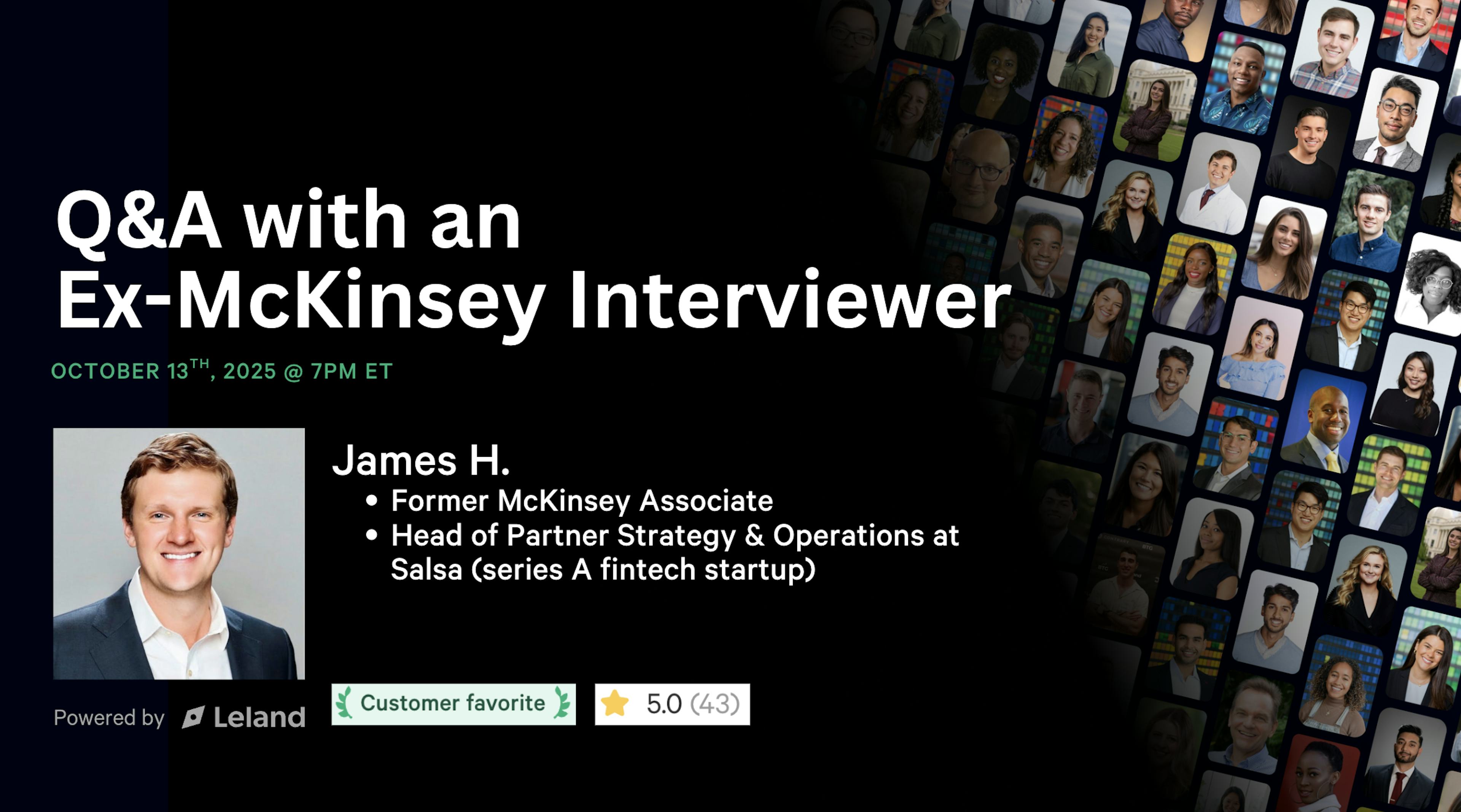 Q&A w/ an Ex-McKinsey Interviewer