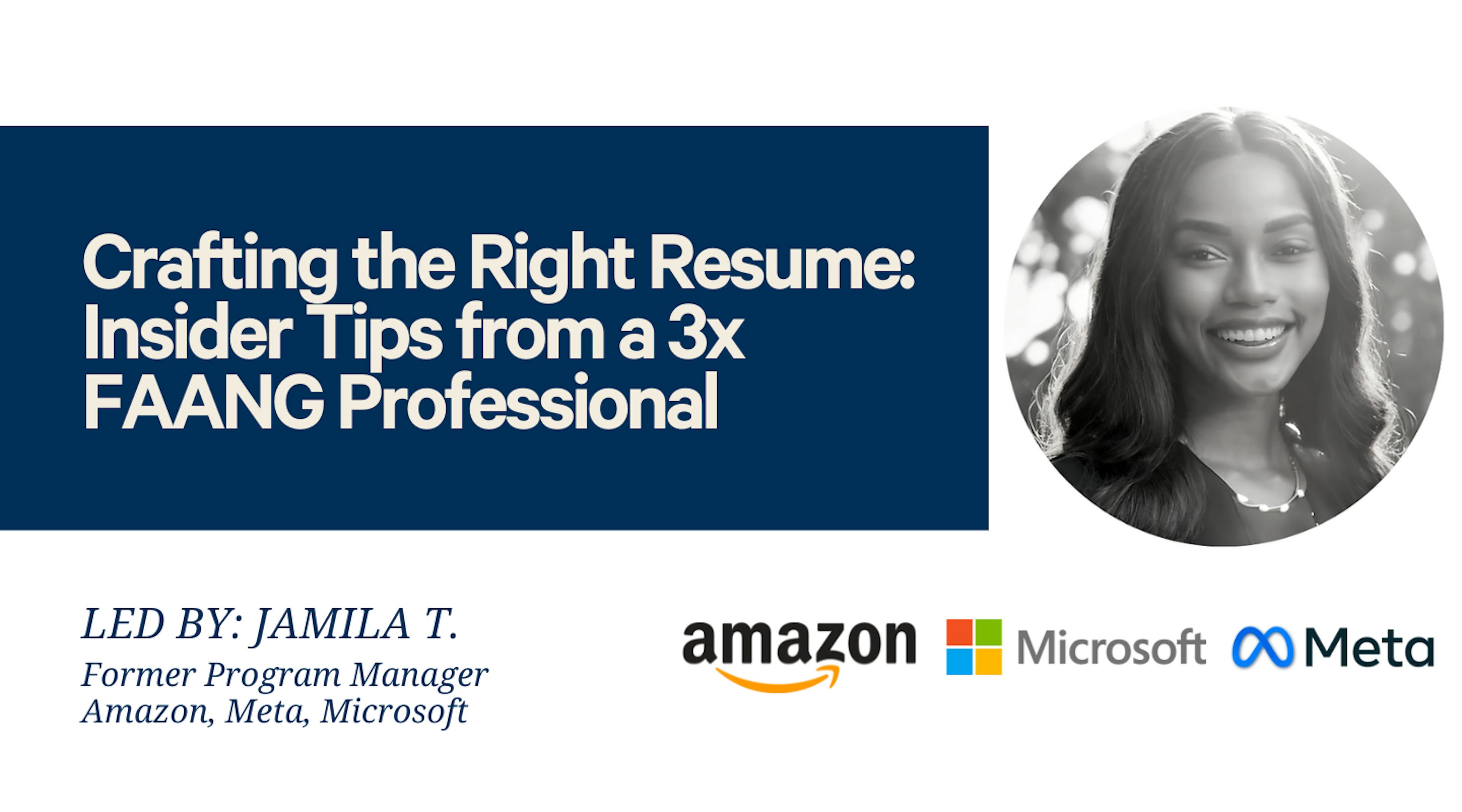 Crafting the Right Resume: Insider Tips from a 3x FAANG (Part 2)