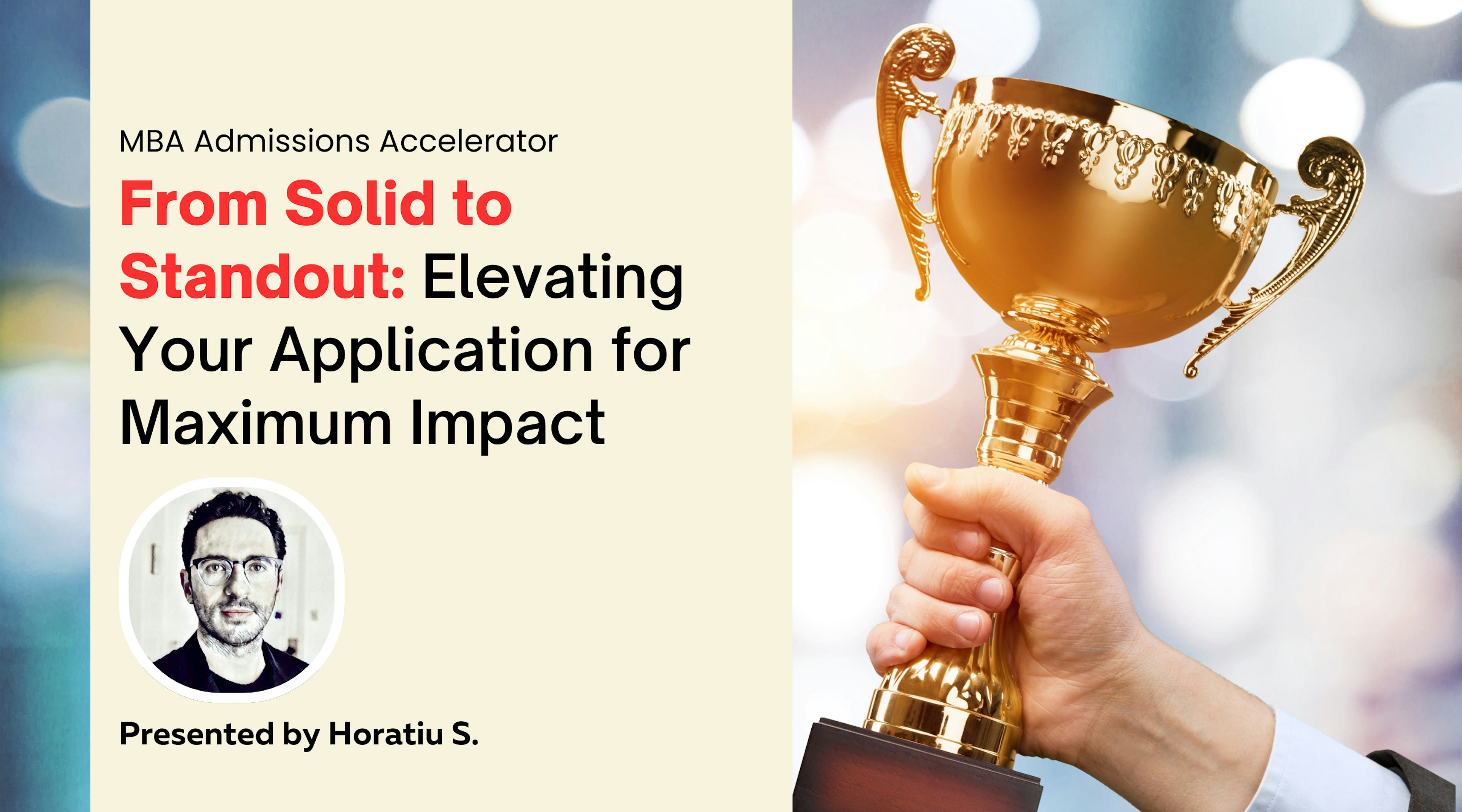  From Solid to Standout: Elevating Your Application for Maximum Impact