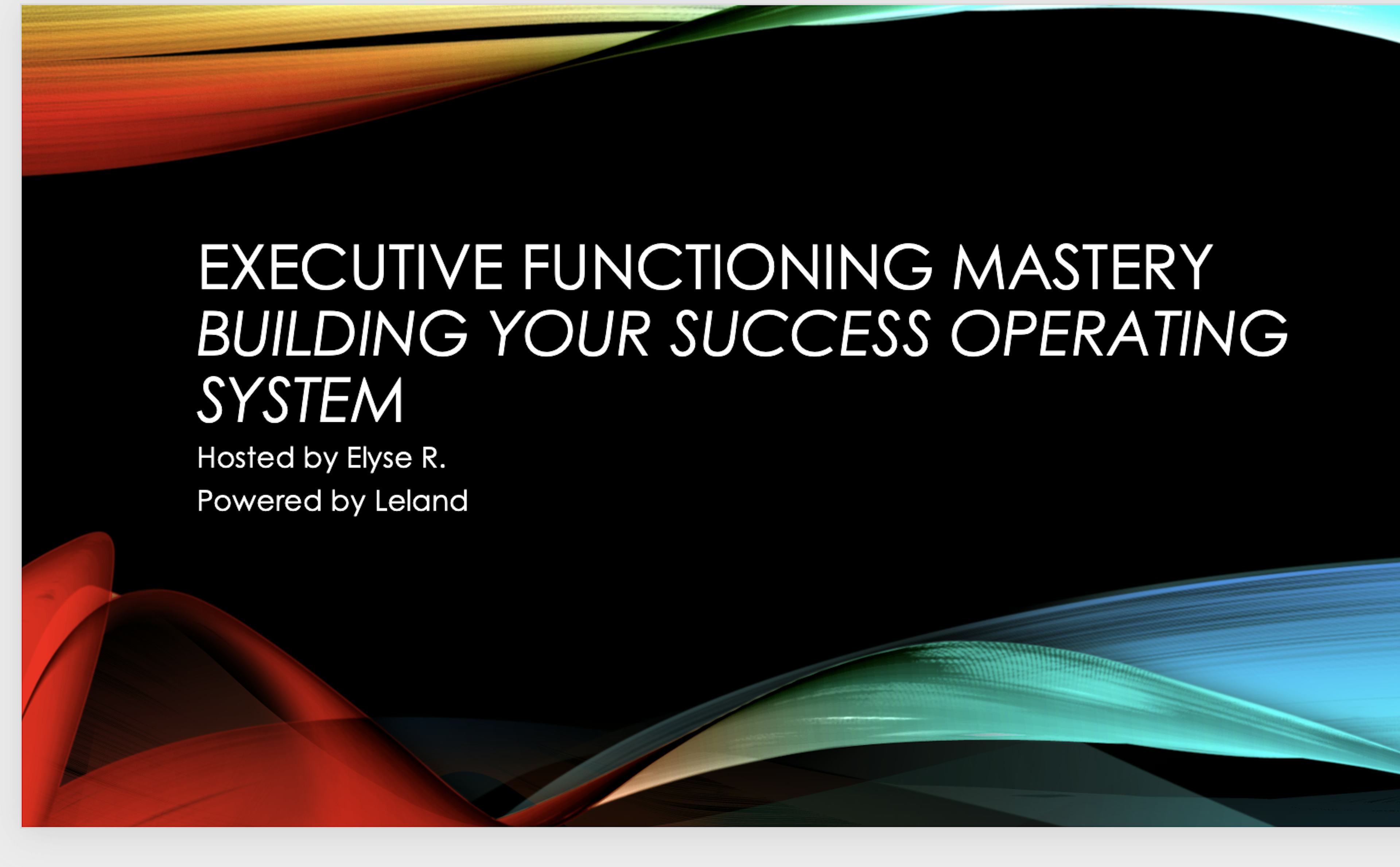 Build Your Success Operating System for Neurodivergent Individuals