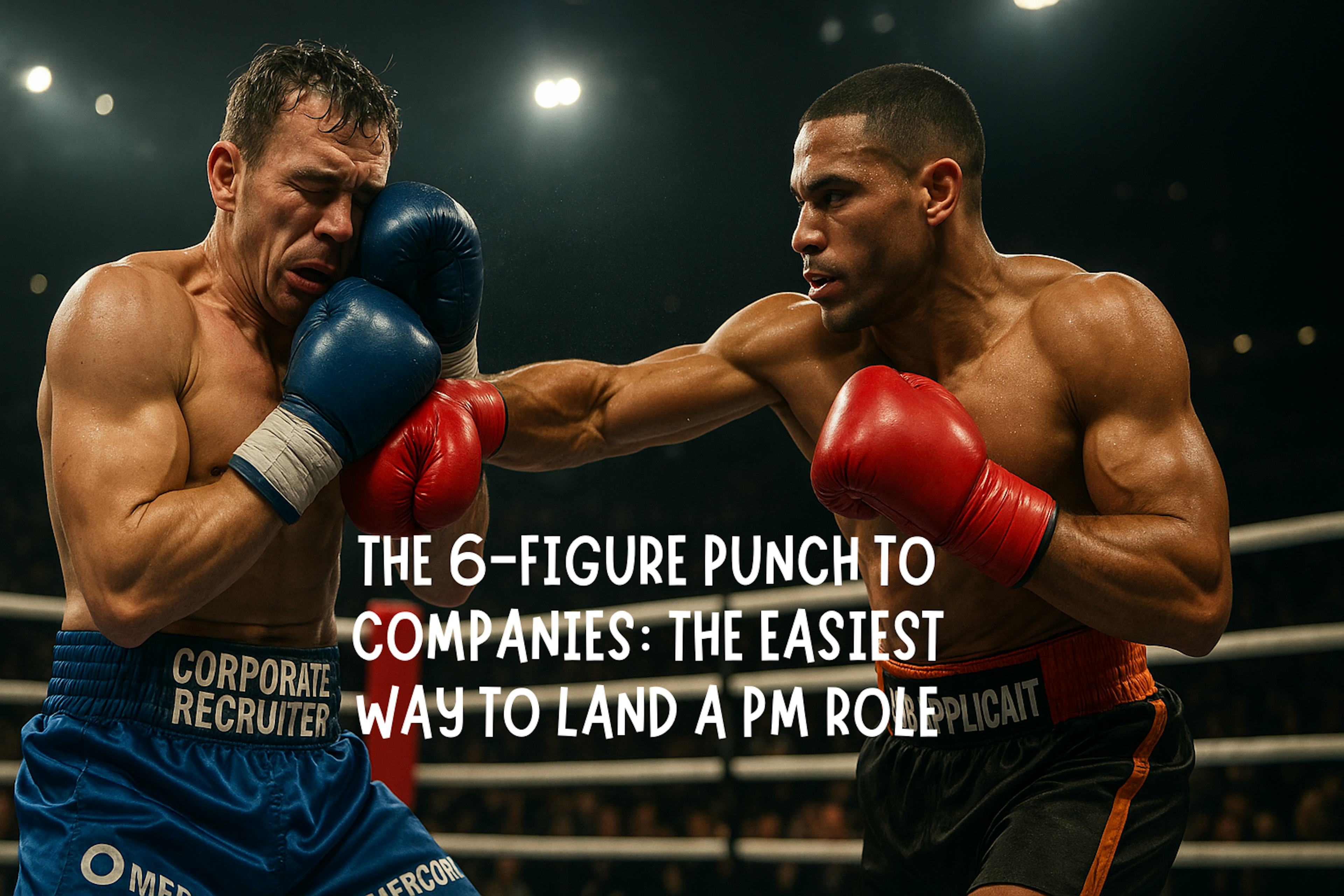 THE 6-FIGURE PUNCH TO COMPANIES: THE EASIEST WAY TO LAND A PM ROLE