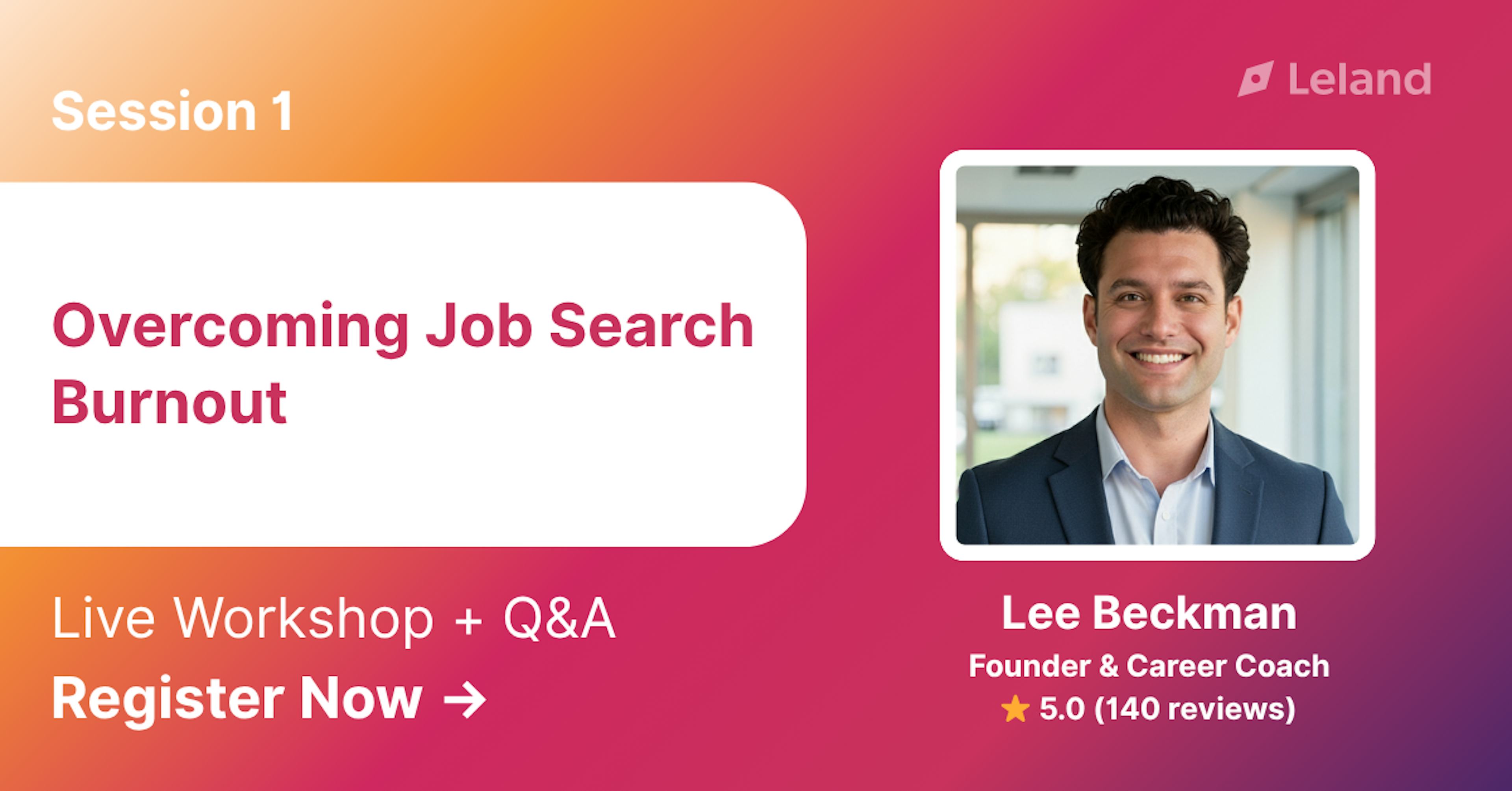 December Series: Overcoming Job Search Burnout