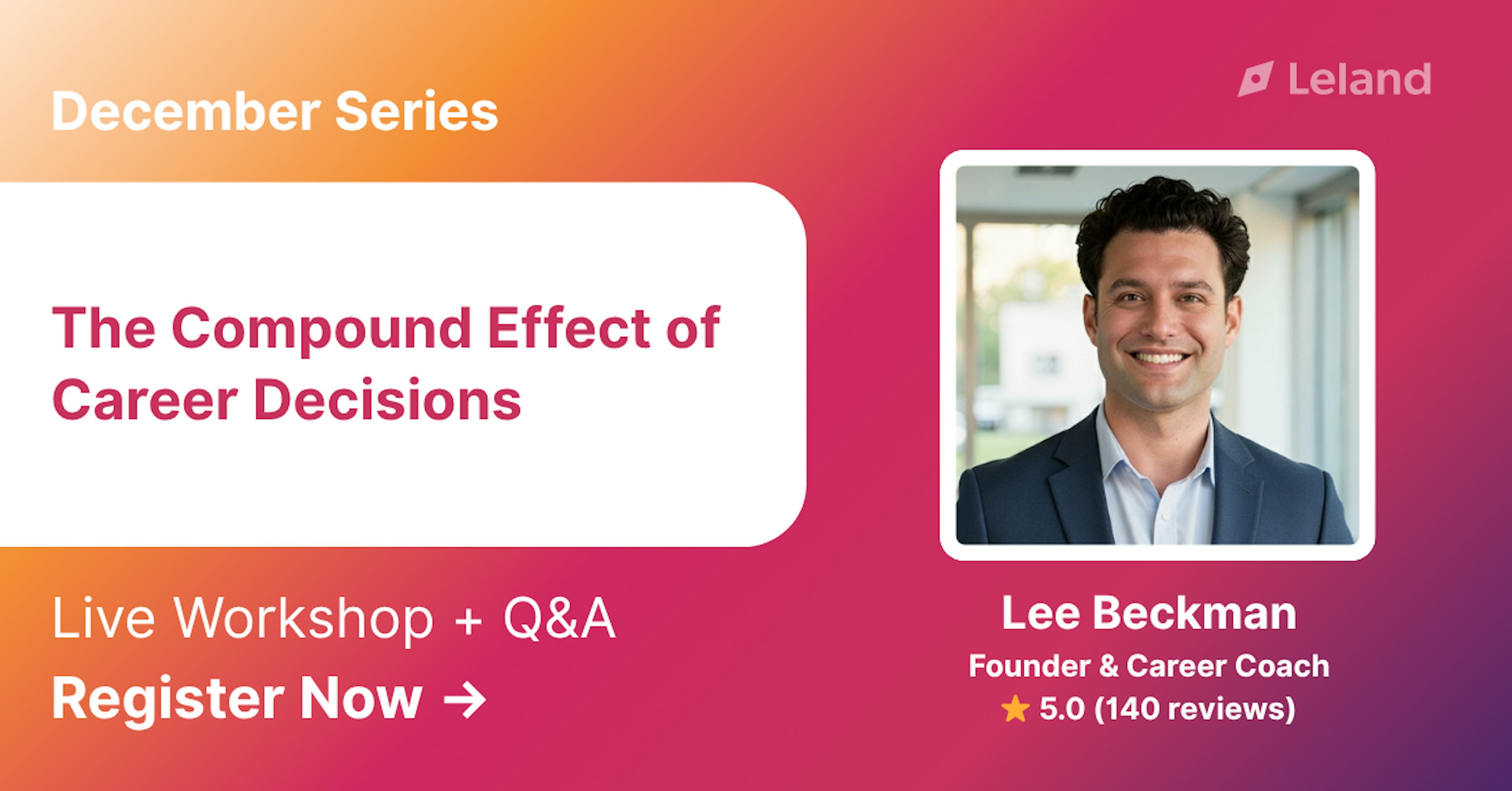 December Series: The Compound Effect of Career Decisions