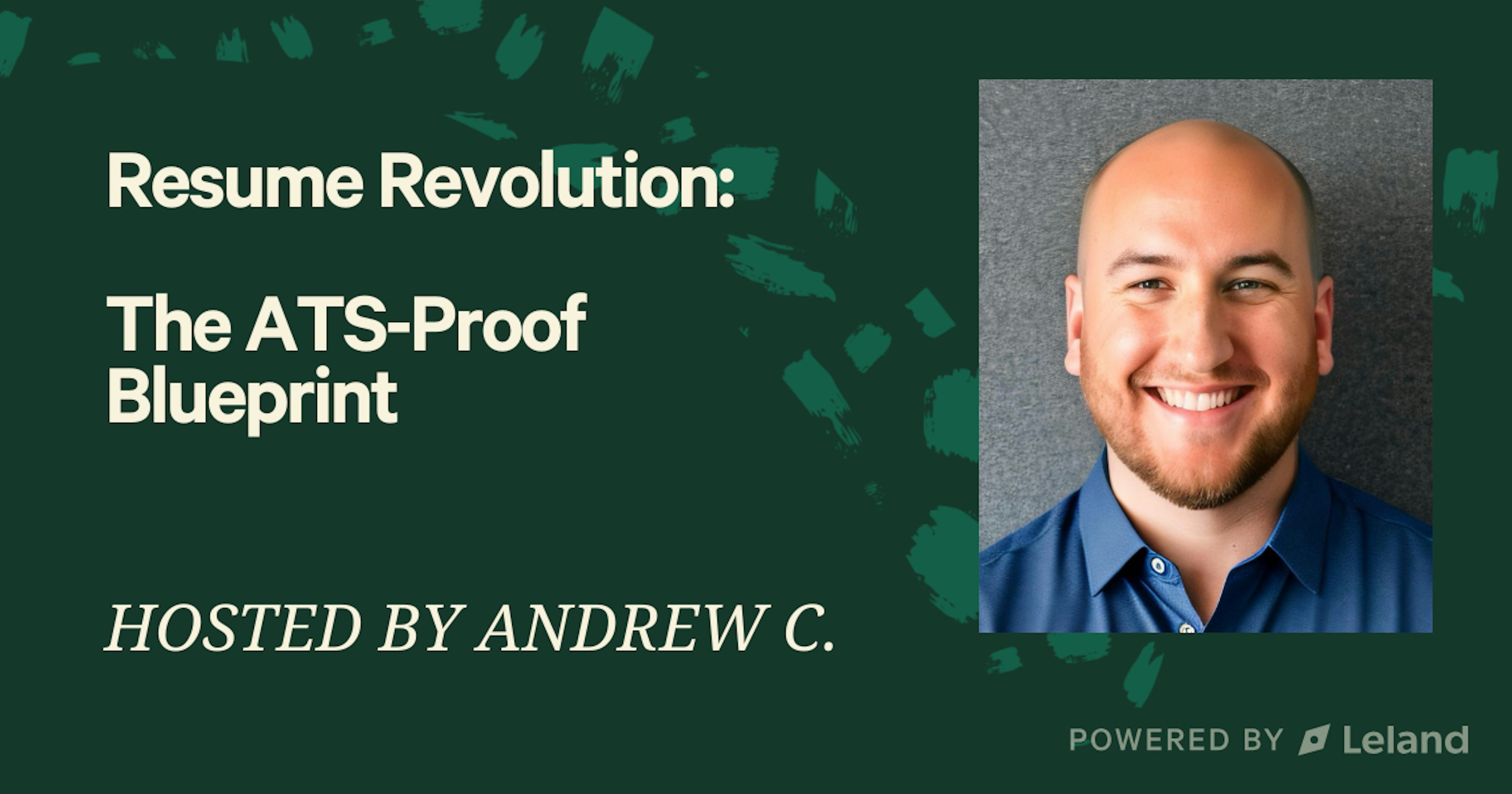 Resume Revolution: The ATS-Proof Blueprint