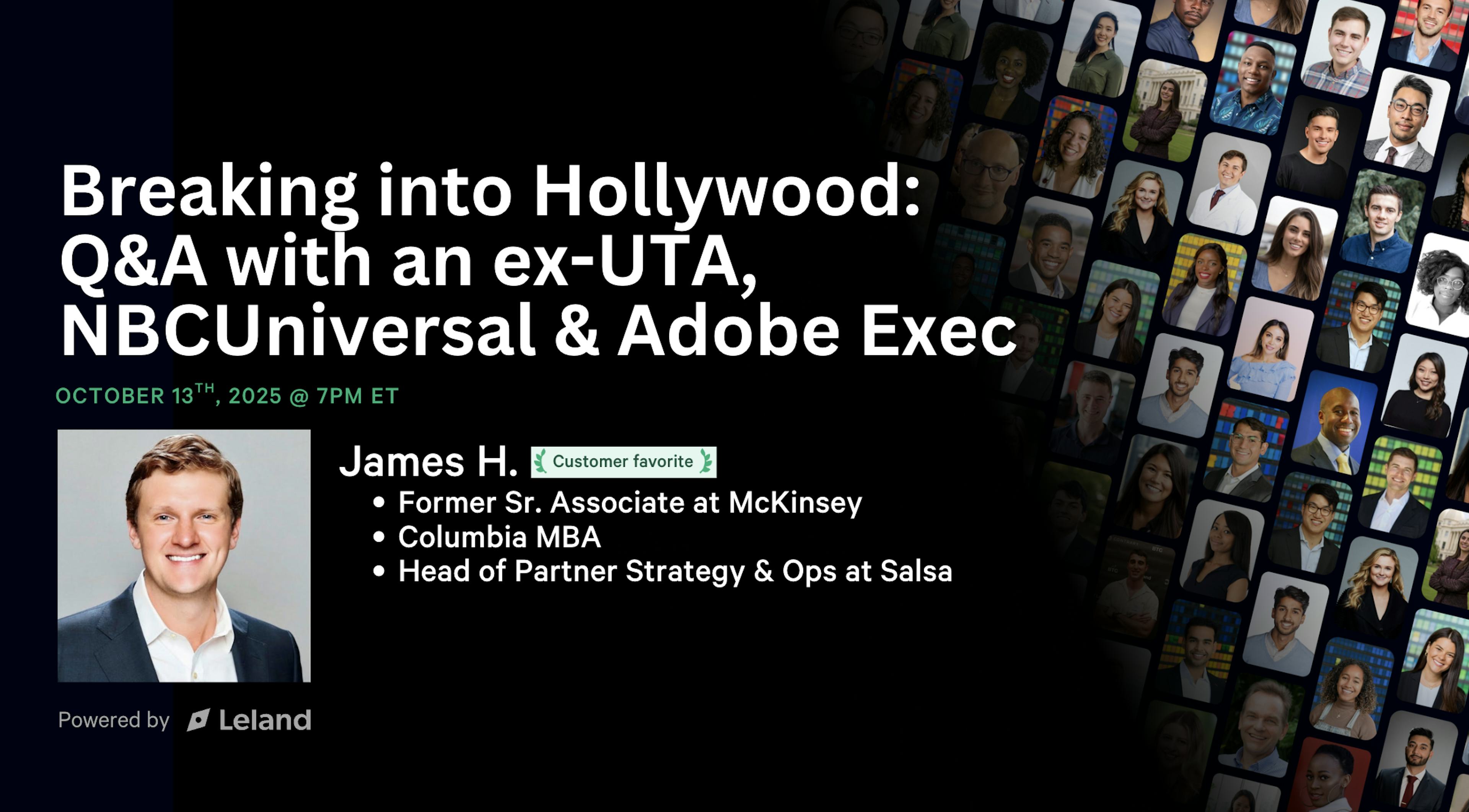 Breaking into Hollywood: Q&A with an ex-UTA, NBCUniversal & Adobe Exec