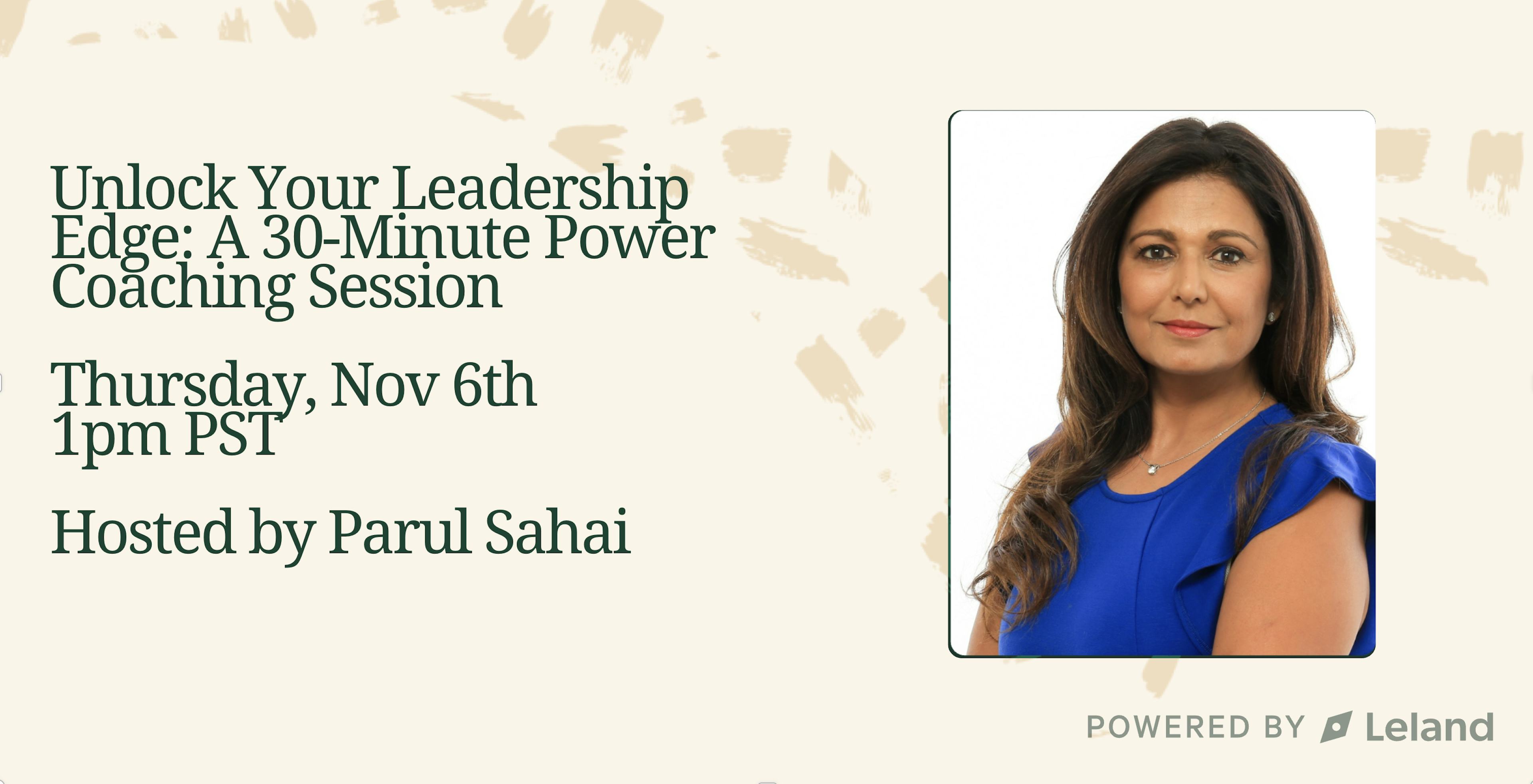Unlock Your Leadership Edge: A 30-Minute Power Coaching Session