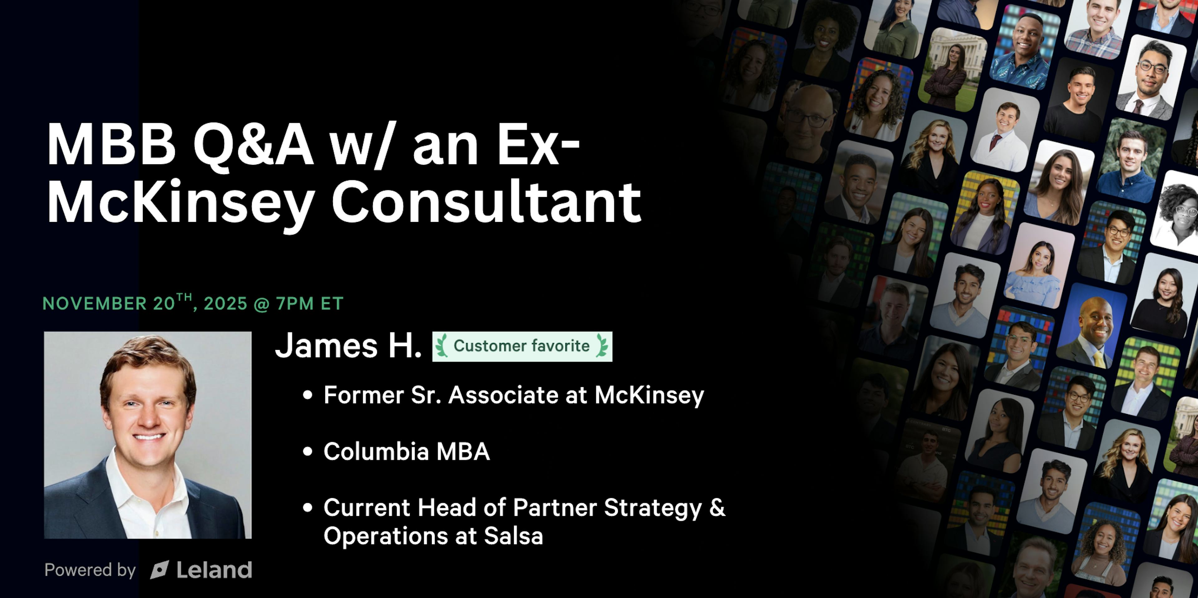 MBB Q&A w/ an Ex-McKinsey Consultant