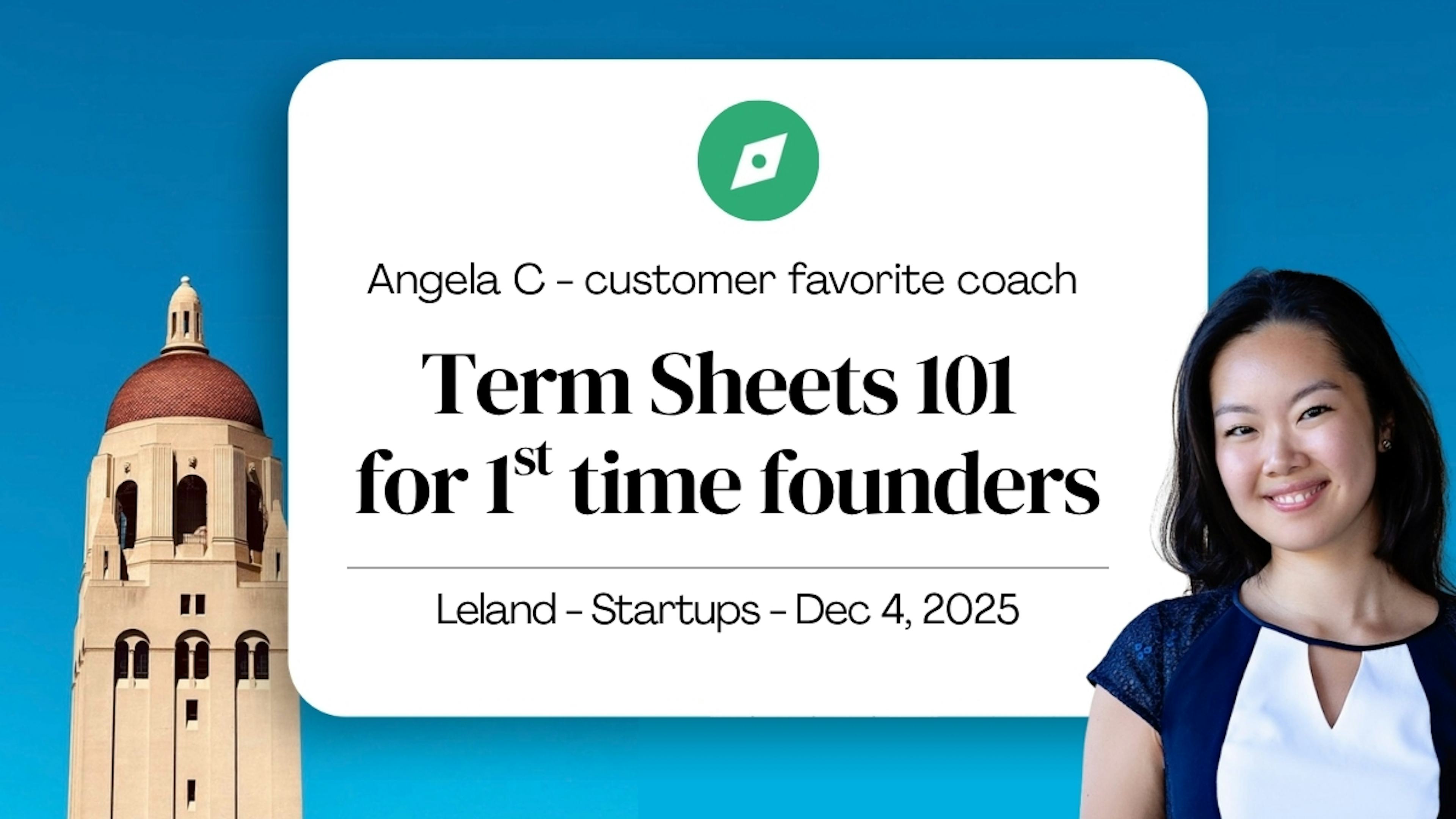 Term Sheets 101 - For First Time Founders