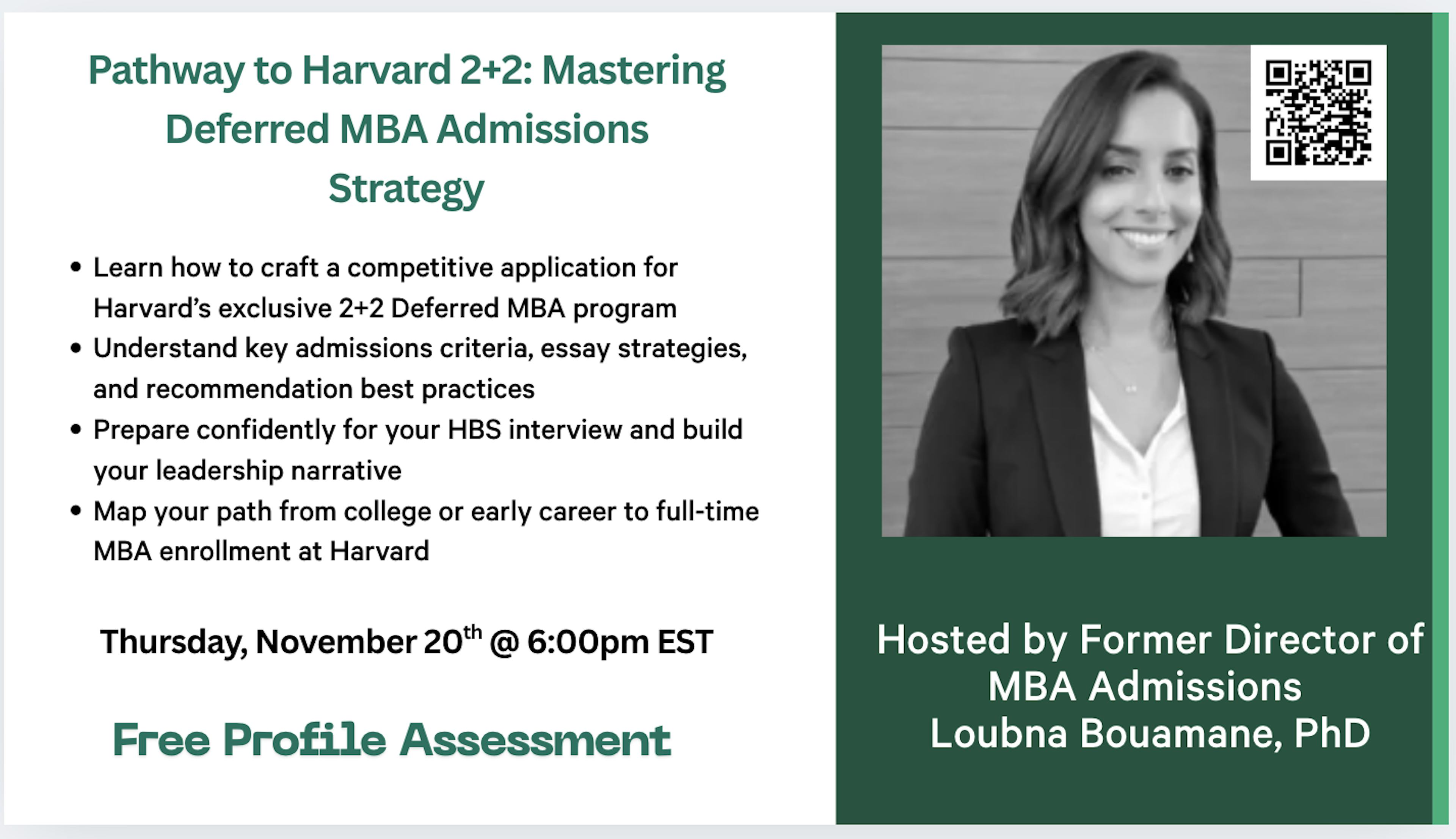 Pathway to Harvard 2+2: Mastering Deferred MBA Admissions Strategy