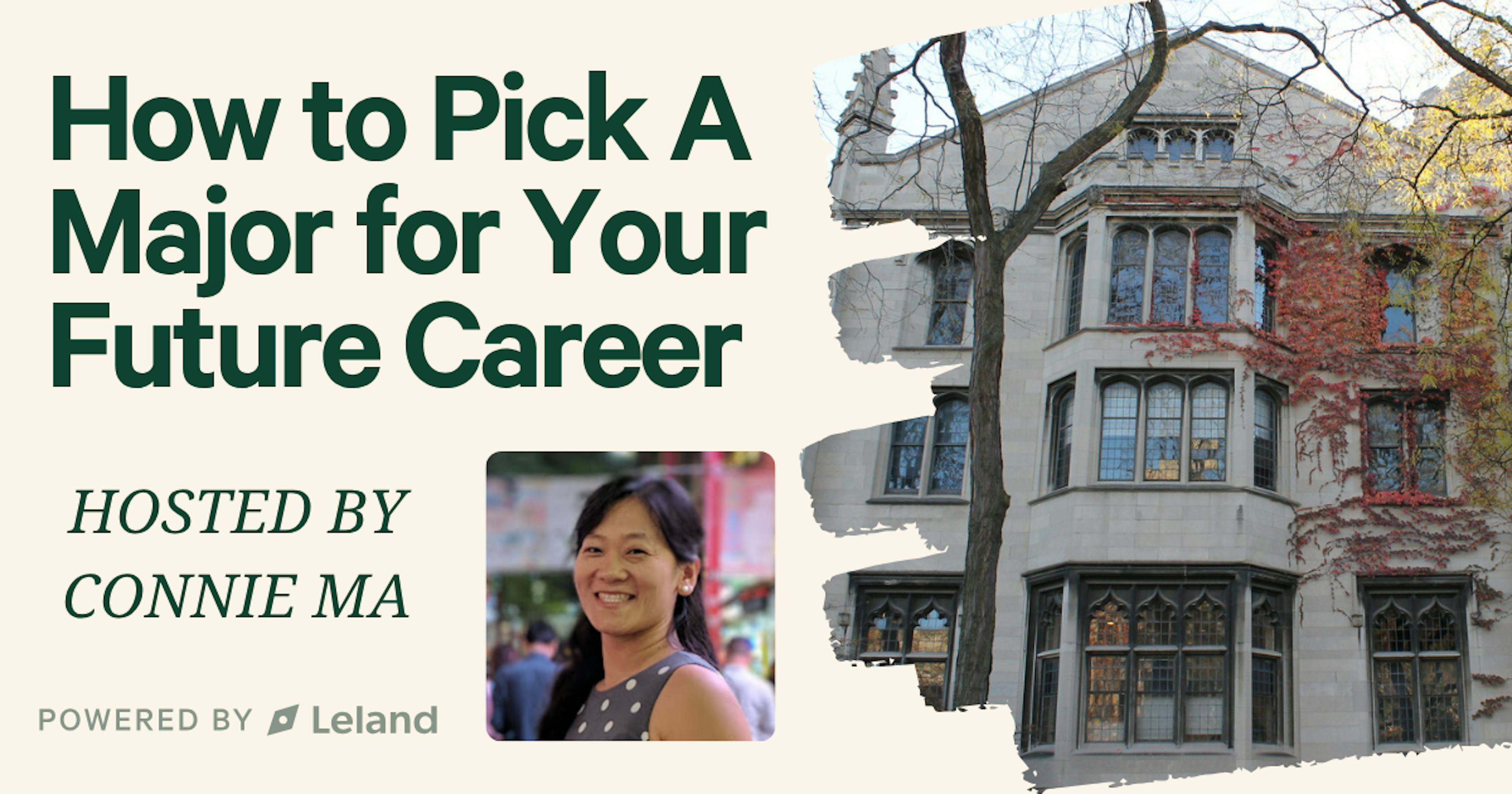 How to Pick A Major for Your Future Career