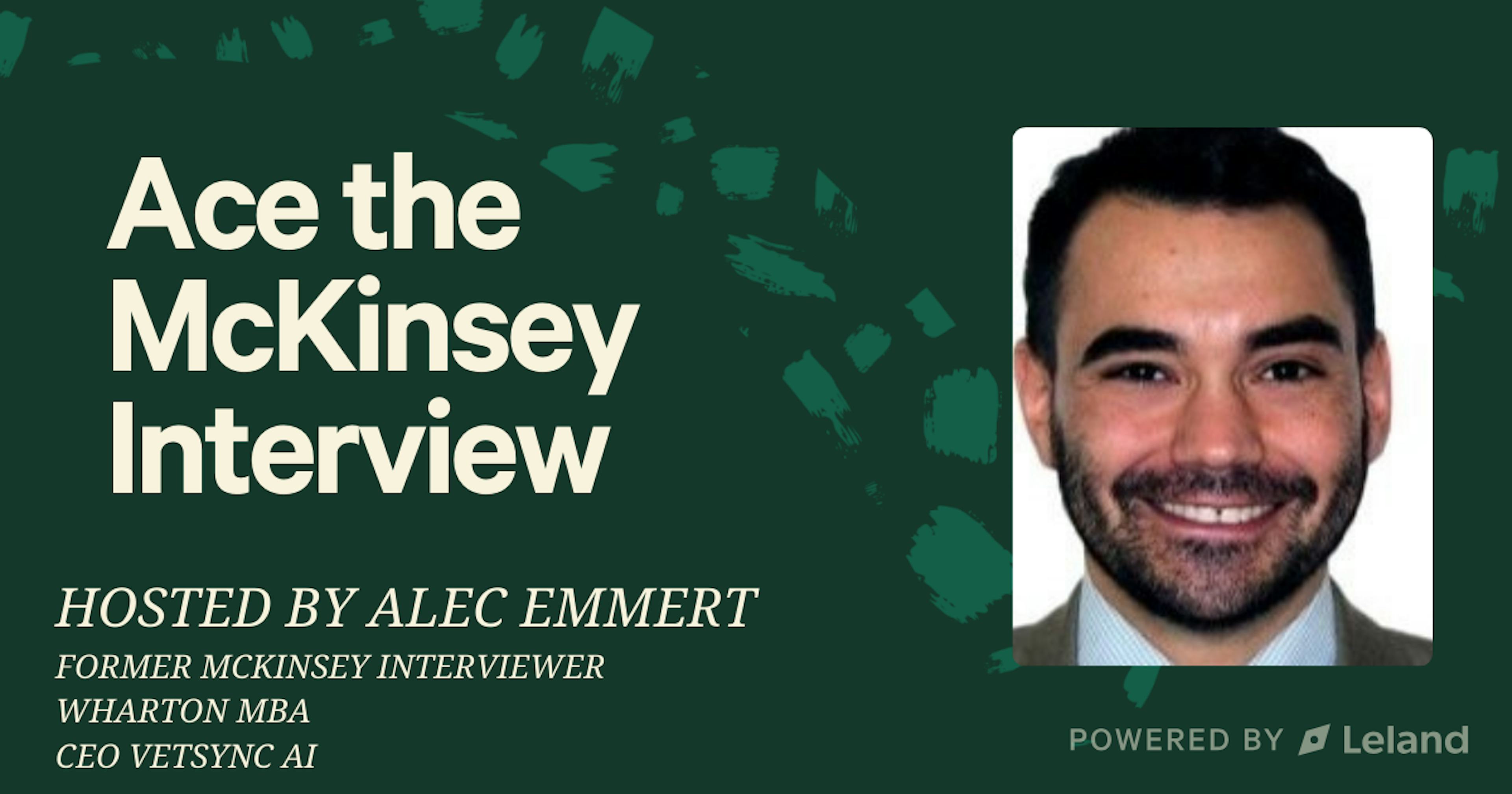 Ace the McKinsey Interview