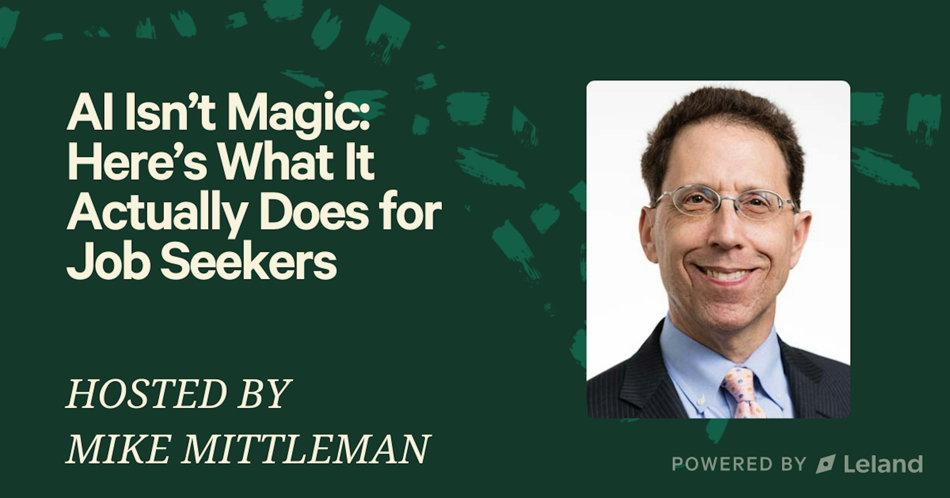 AI Isn’t Magic: Here’s What It Actually Does for Job Seekers