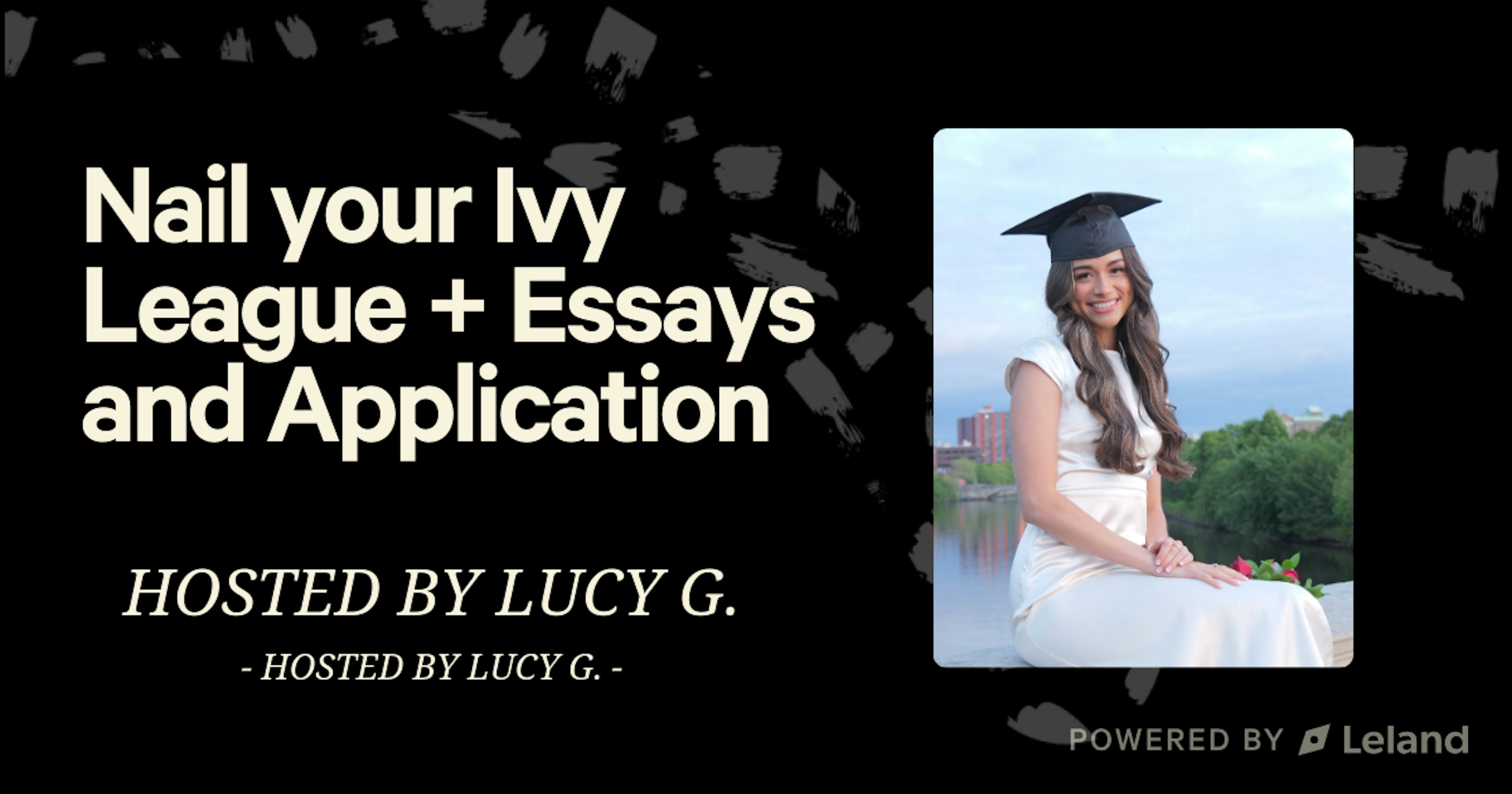 Nail Your College Essays & Application