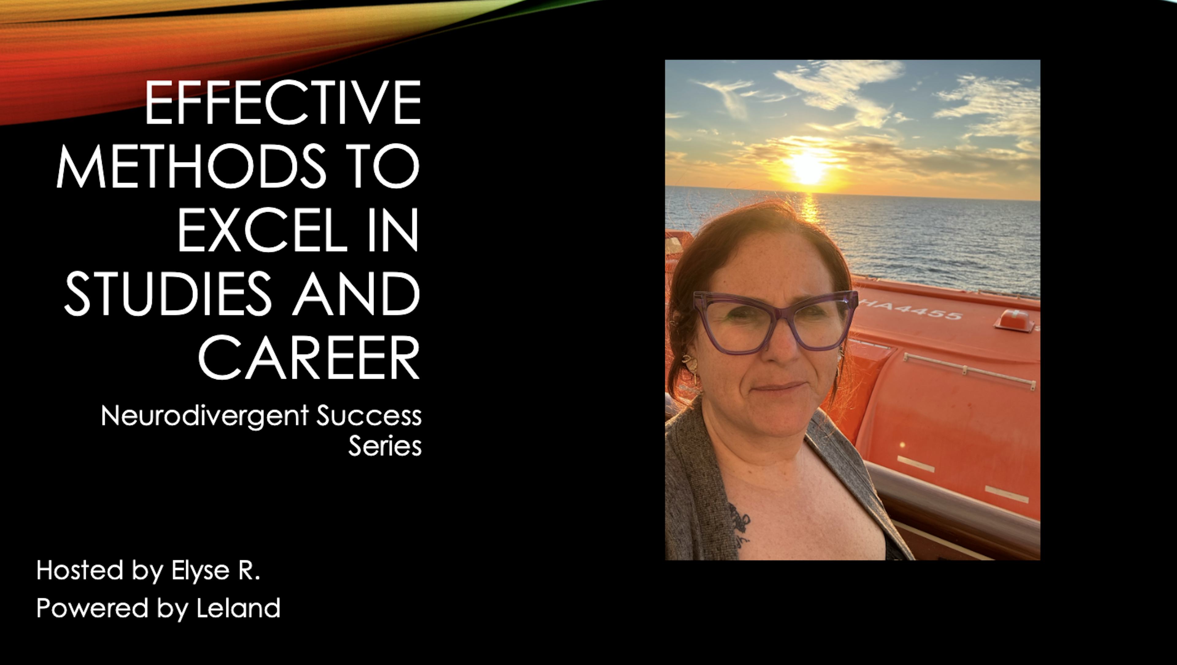 Effective methods to excel in studies and care - Neurodivergent Series