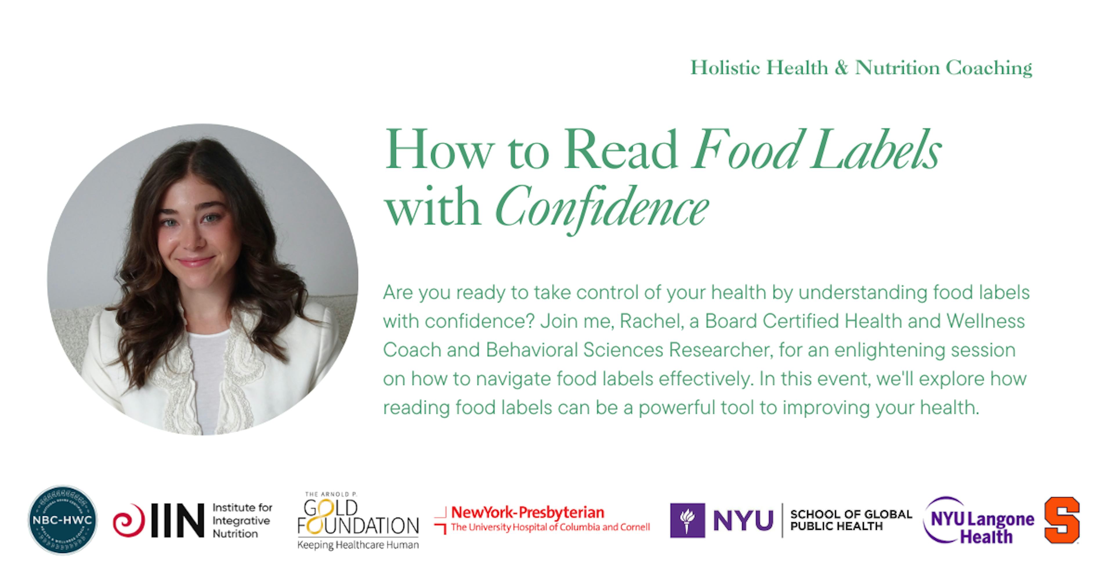 How to Read Food Labels with Confidence