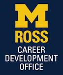 University of Michigan Ross School of Business Career Development Office Logo