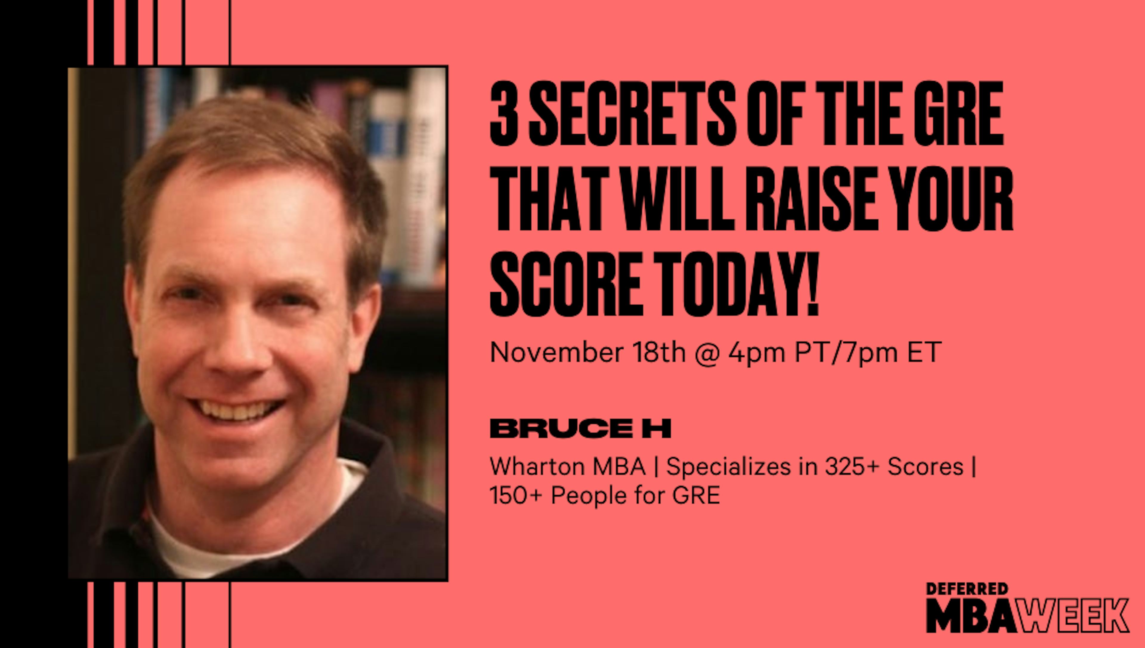3 Secrets of the GRE that Will Raise Your Score Today!  