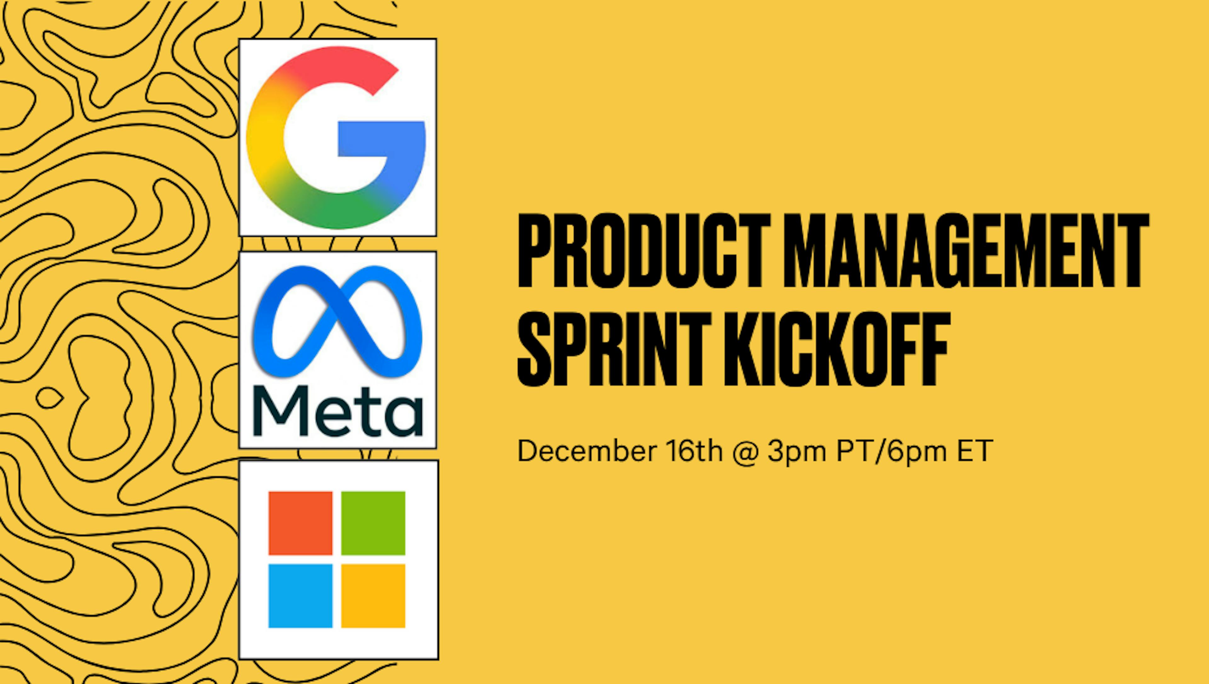 Product Management Sprint Kickoff