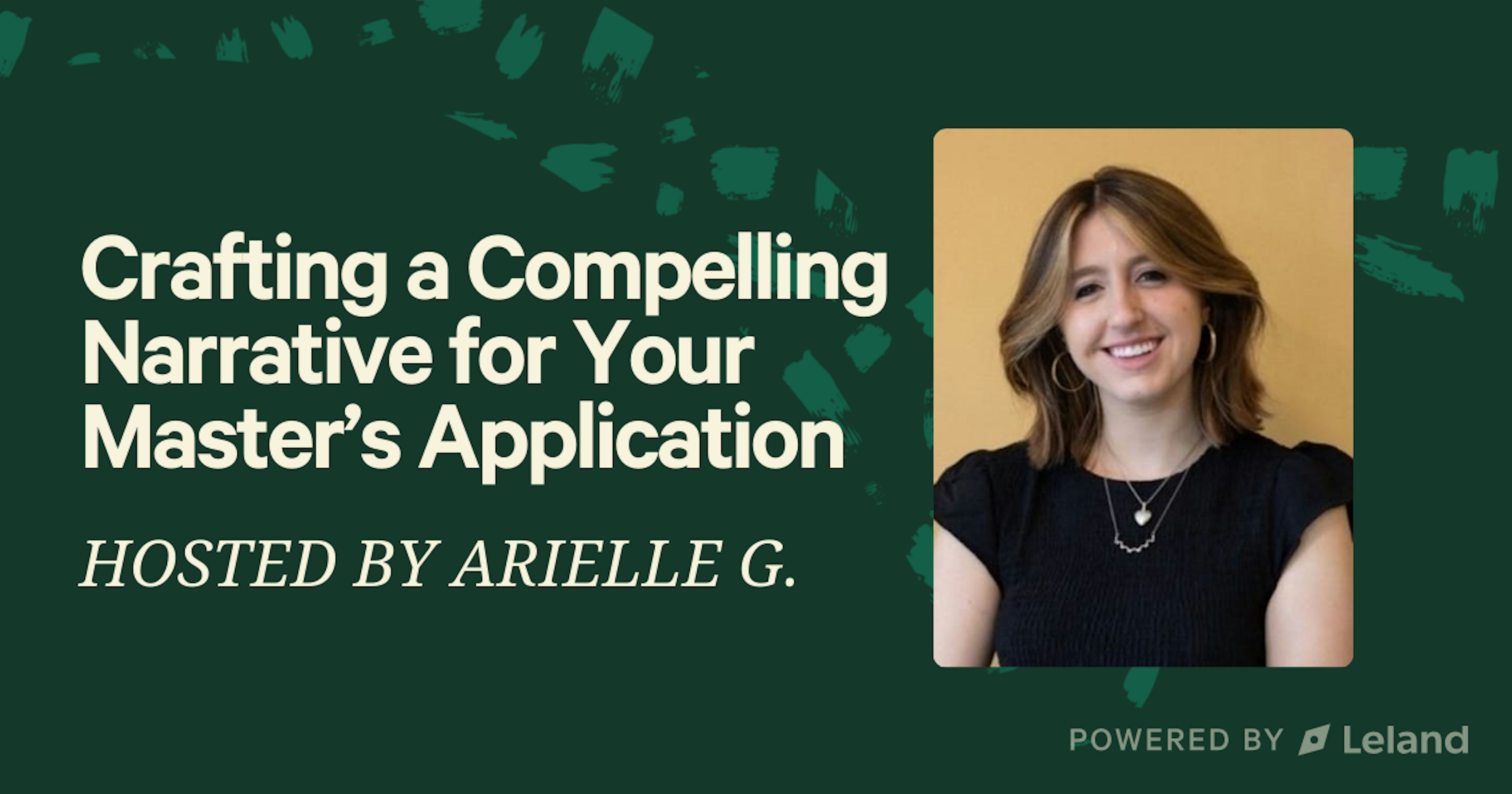 Crafting a Compelling Narrative for Your Master’s Application