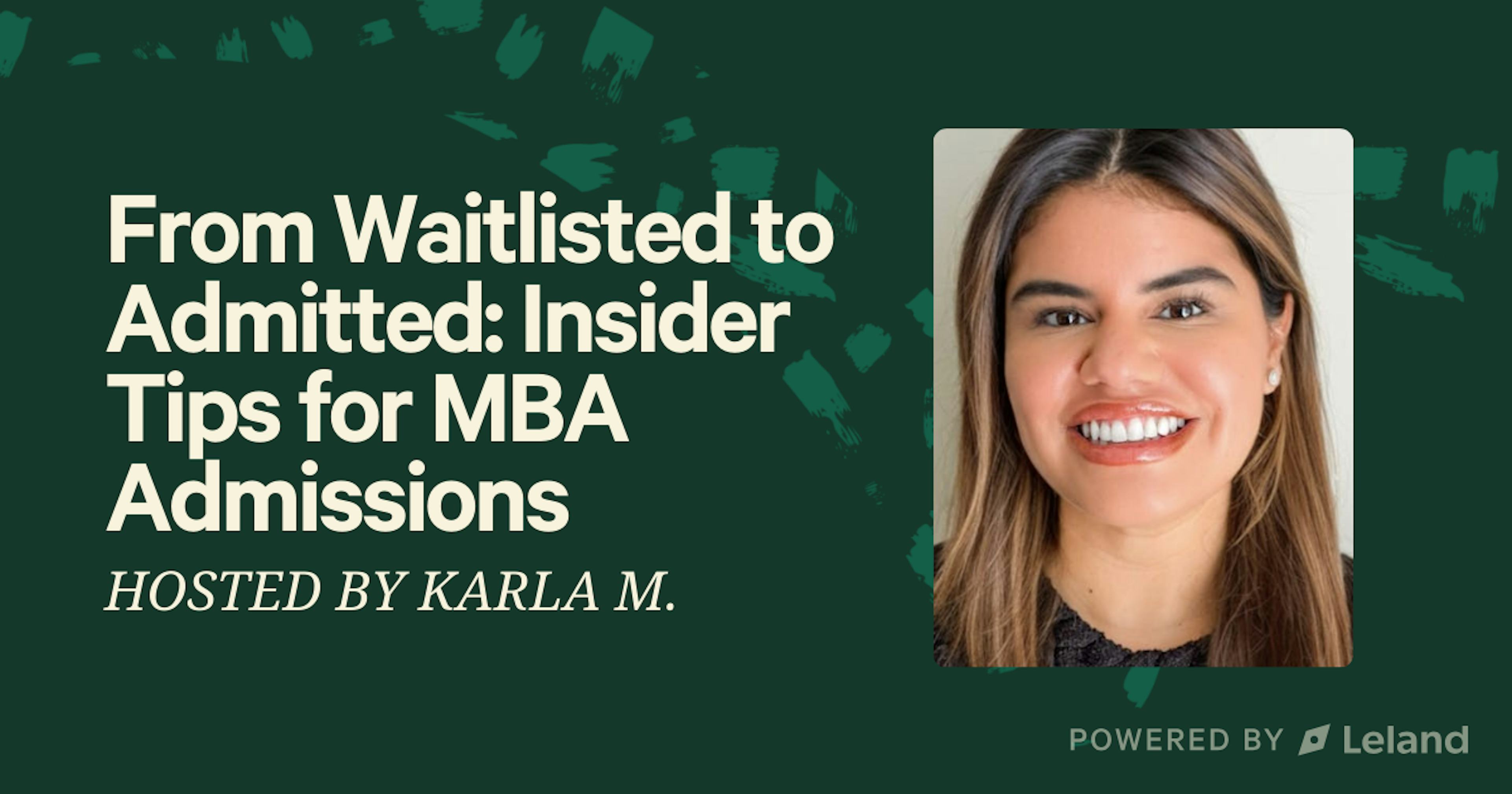 From Waitlisted to Admitted: Insider Tips for MBA Admissions 