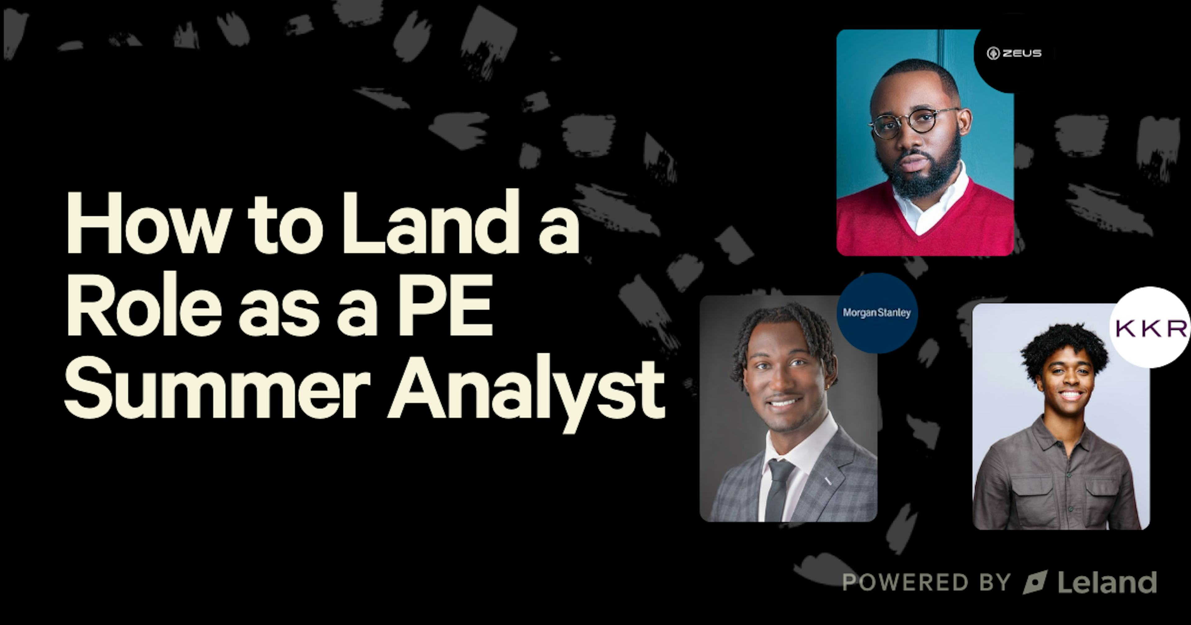 How to Land a role as a PE Summer Analyst