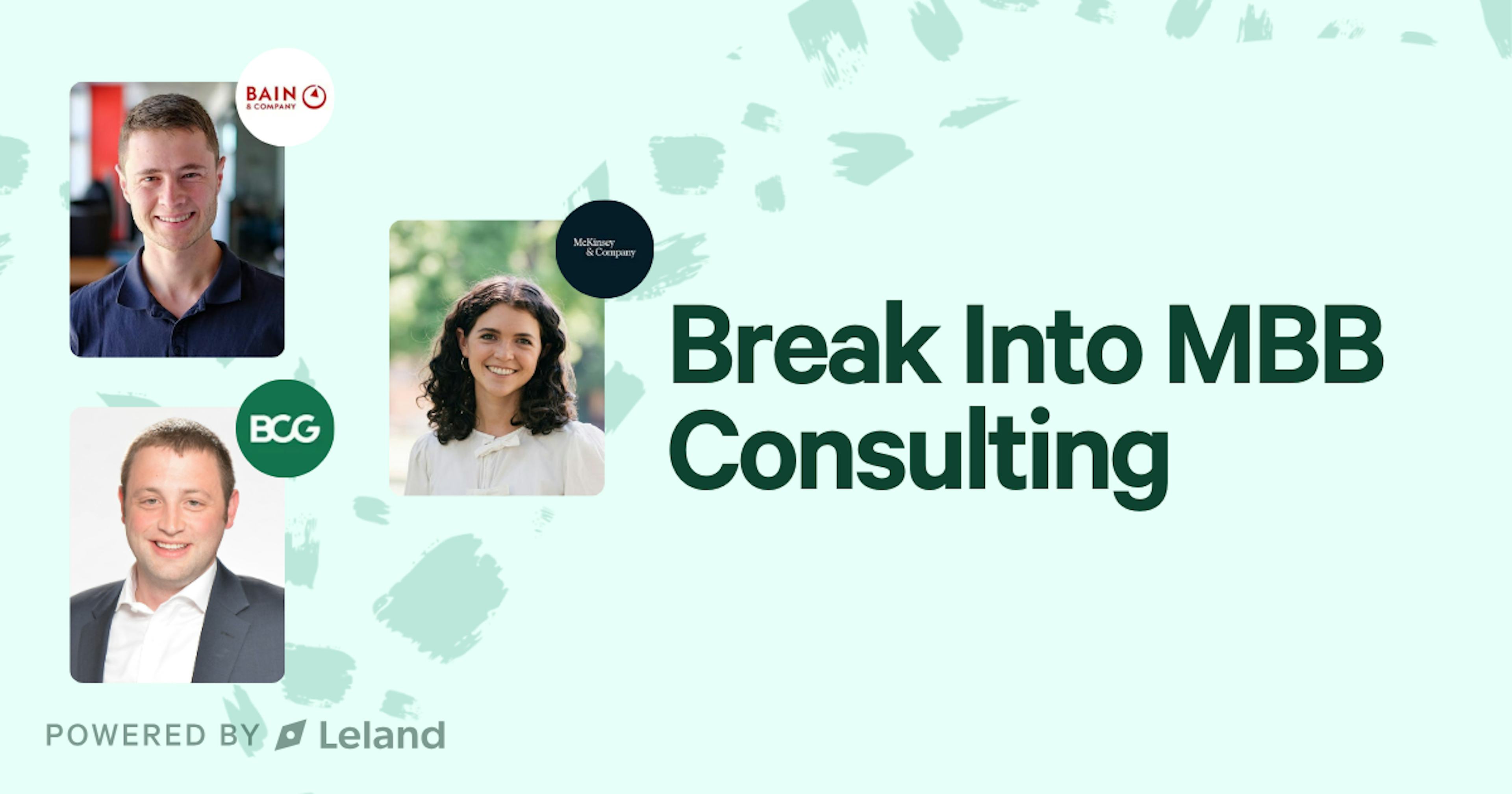 Break Into MBB Consulting