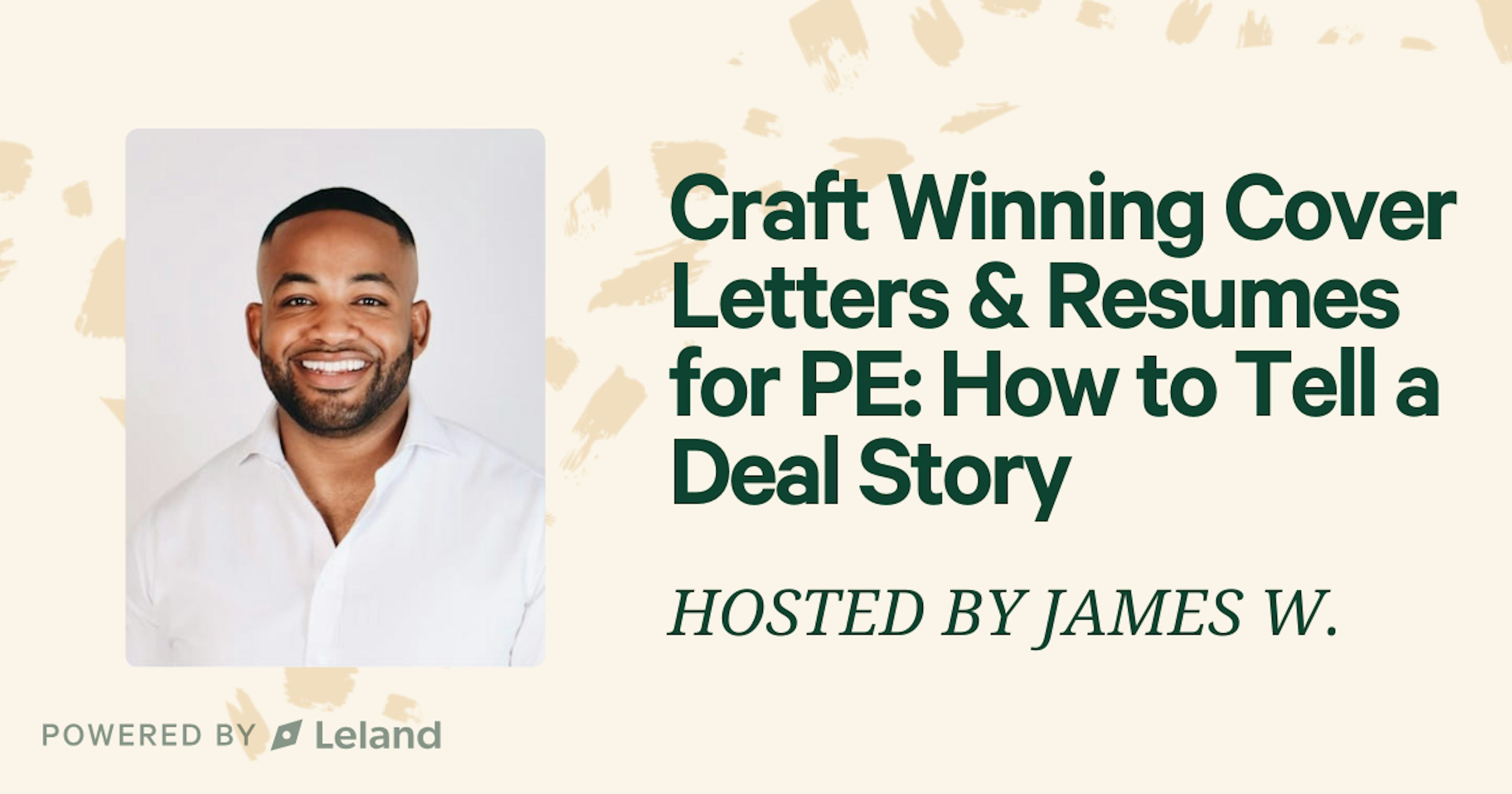 Craft Winning Cover Letters & Resumes for PE: How to Tell a Deal Story