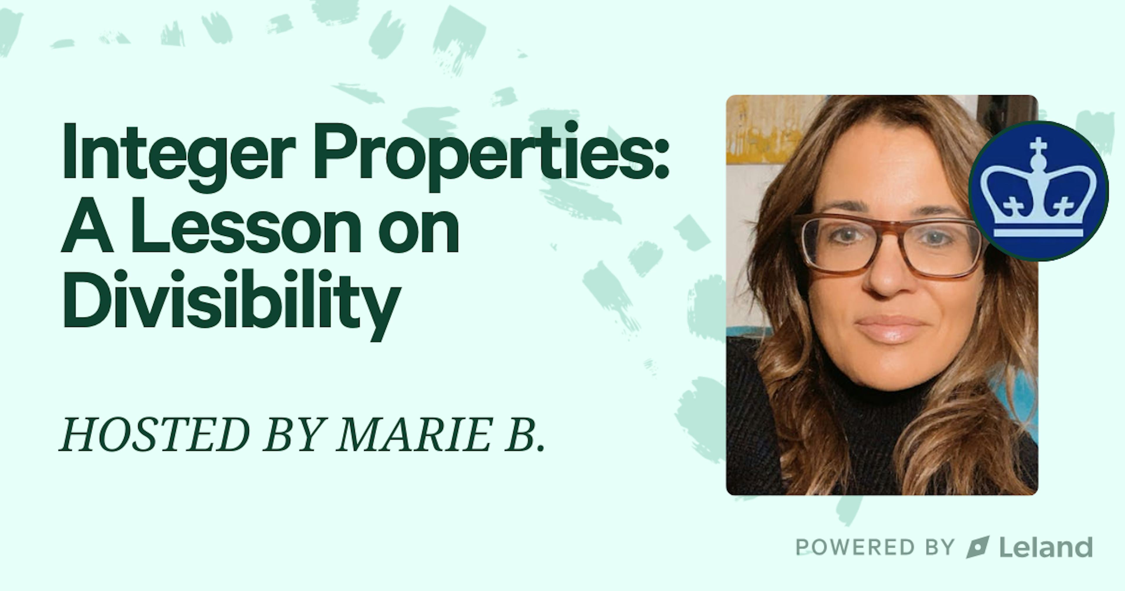 Integer Properties: A Lesson on Divisibility