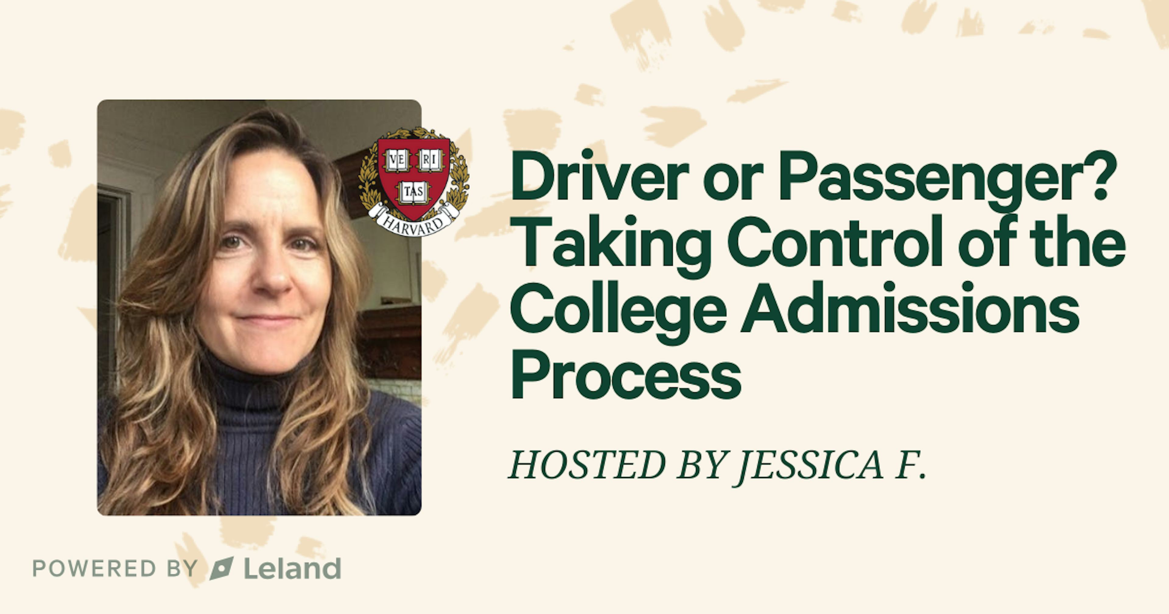 Driver or Passenger? Taking Control of the College Admissions Process 