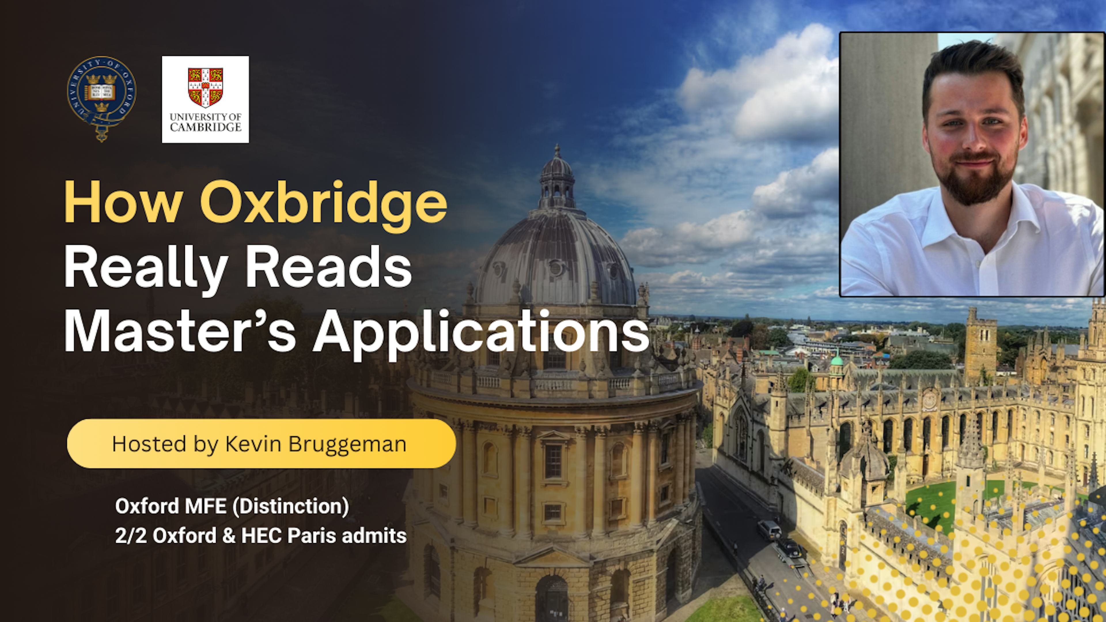 How Oxbridge Really Reads Master's Applications