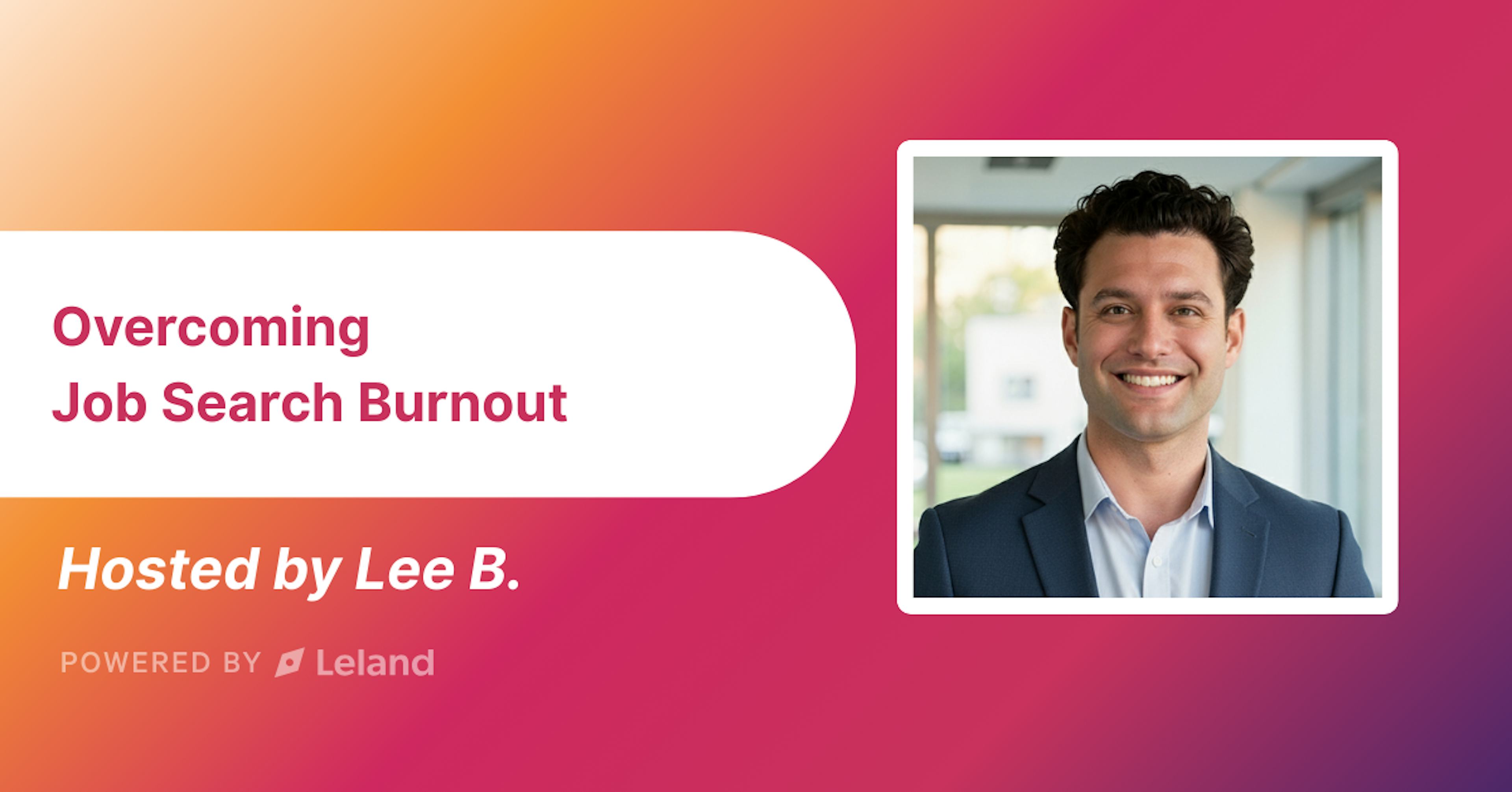 Overcoming Job Search Burnout