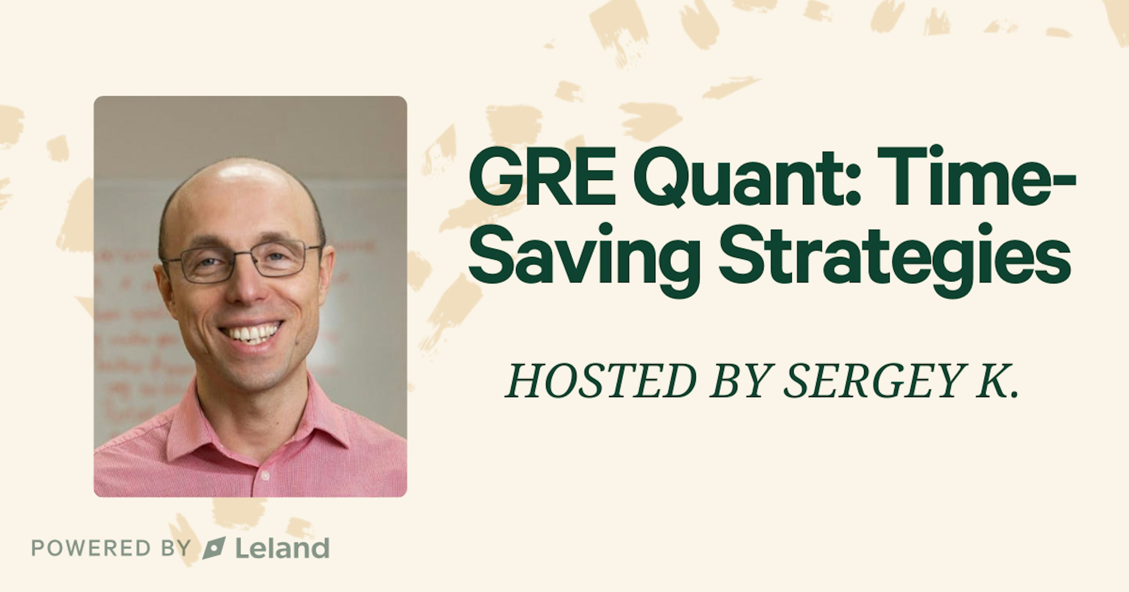 GRE Quant: Time-Saving Strategies
